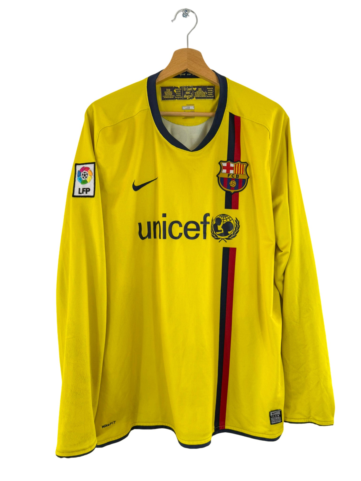 2009/2010 - Barcelona Away Shirt [#10 Messi] *Long Sleeves* - XL
