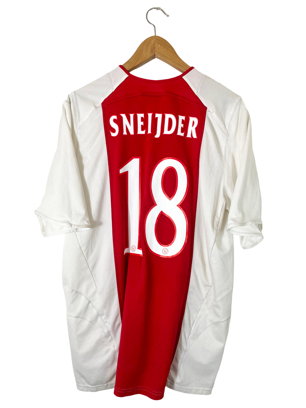 2005/2006 – Ajax Amsterdam home shirt [#18 Sneijder] - L