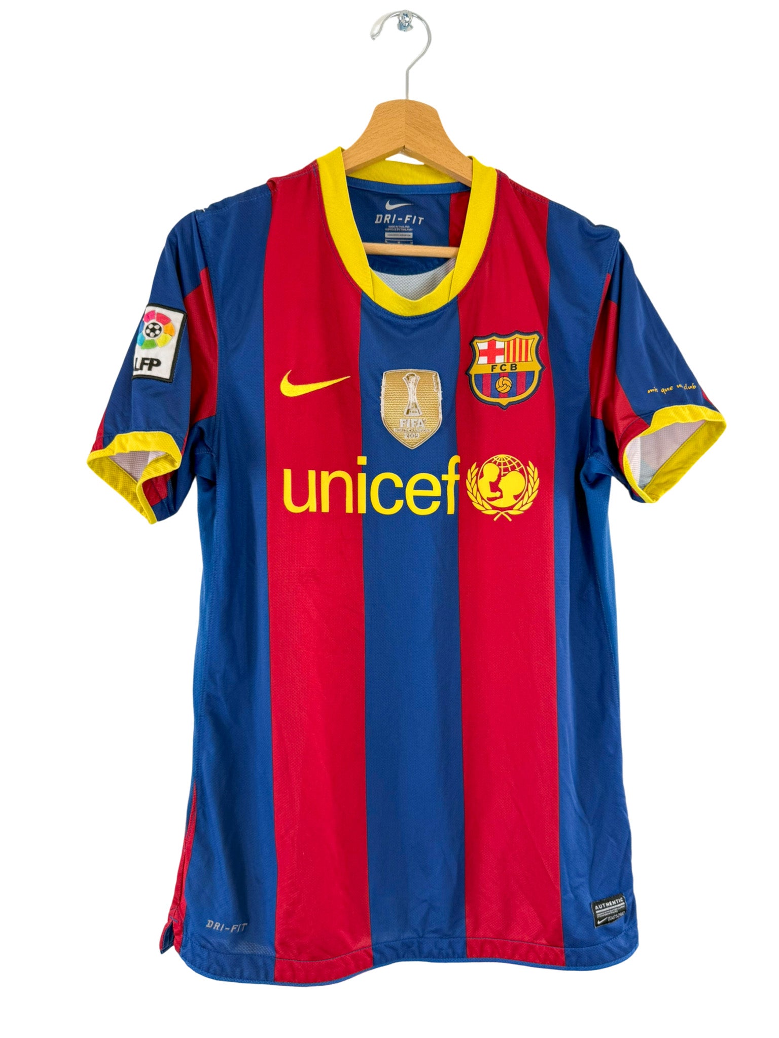 2010/2011 - FC Barcelona Home Shirt [#10 Messi] Nike - M