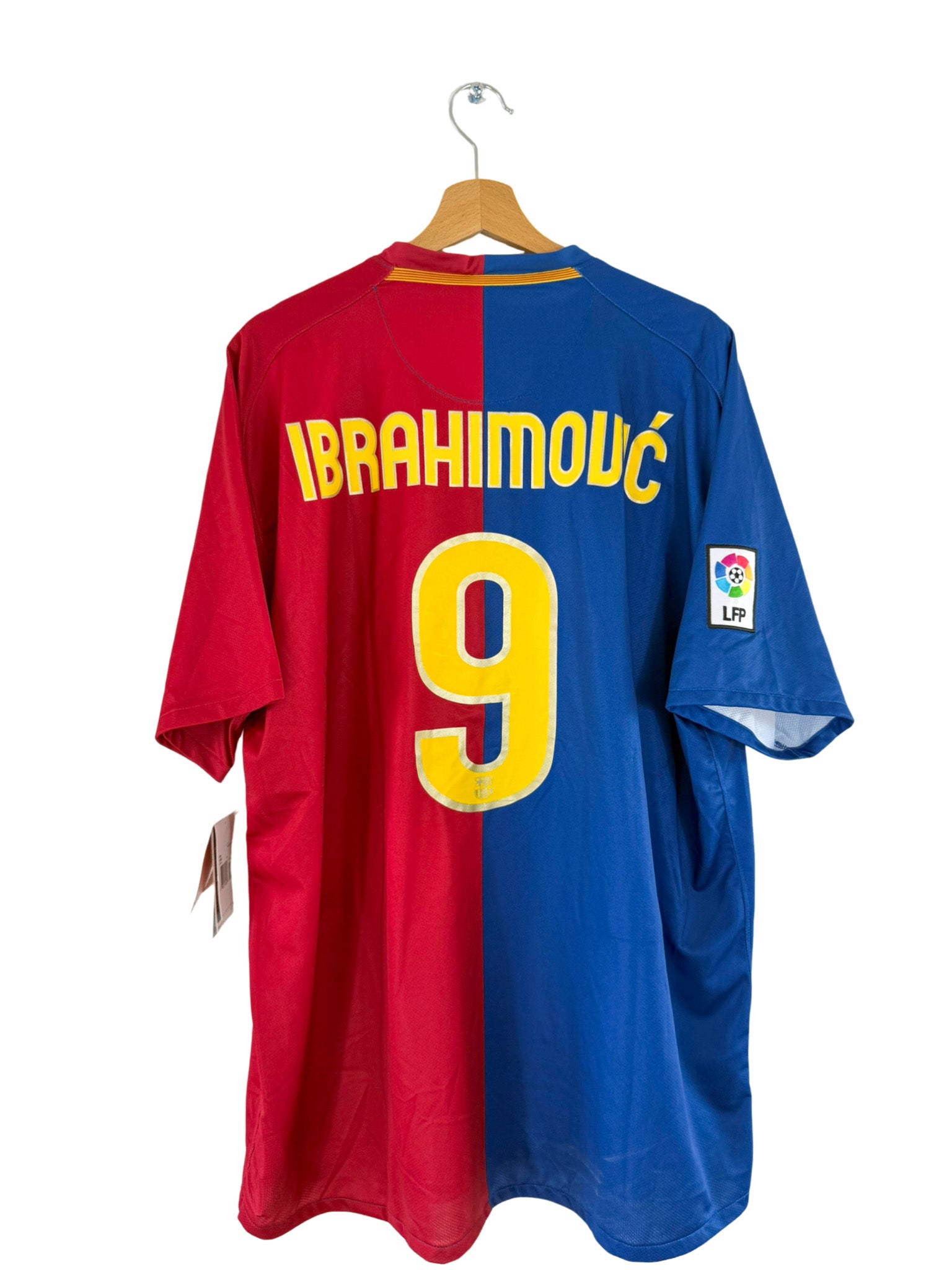 2009/2010 - FC Barcelona home jersey [#9 Ibrahimović] Nike - 2XL