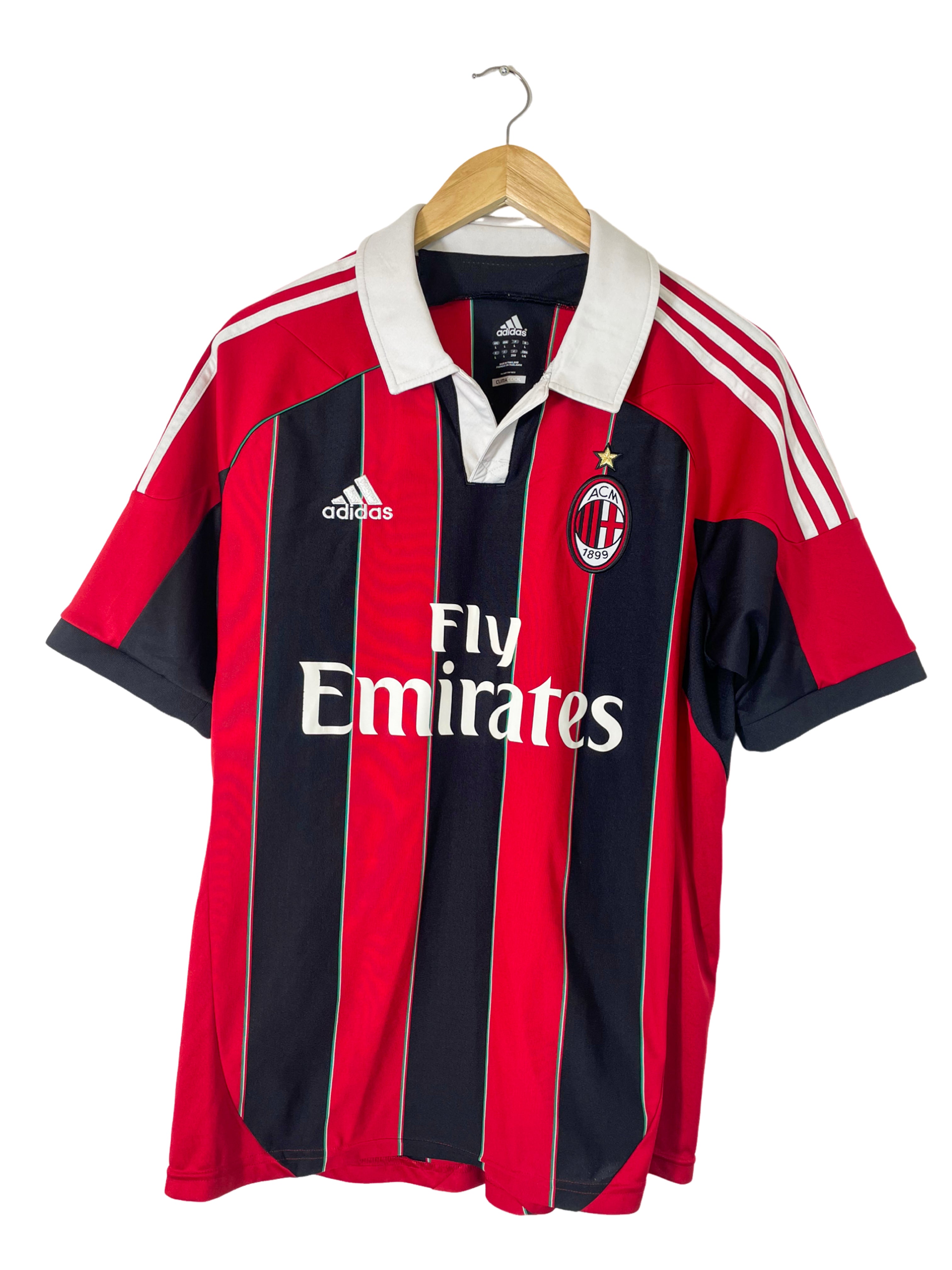 2012/2013 – AC Milan home jersey [#92 El Shaarawy] - L