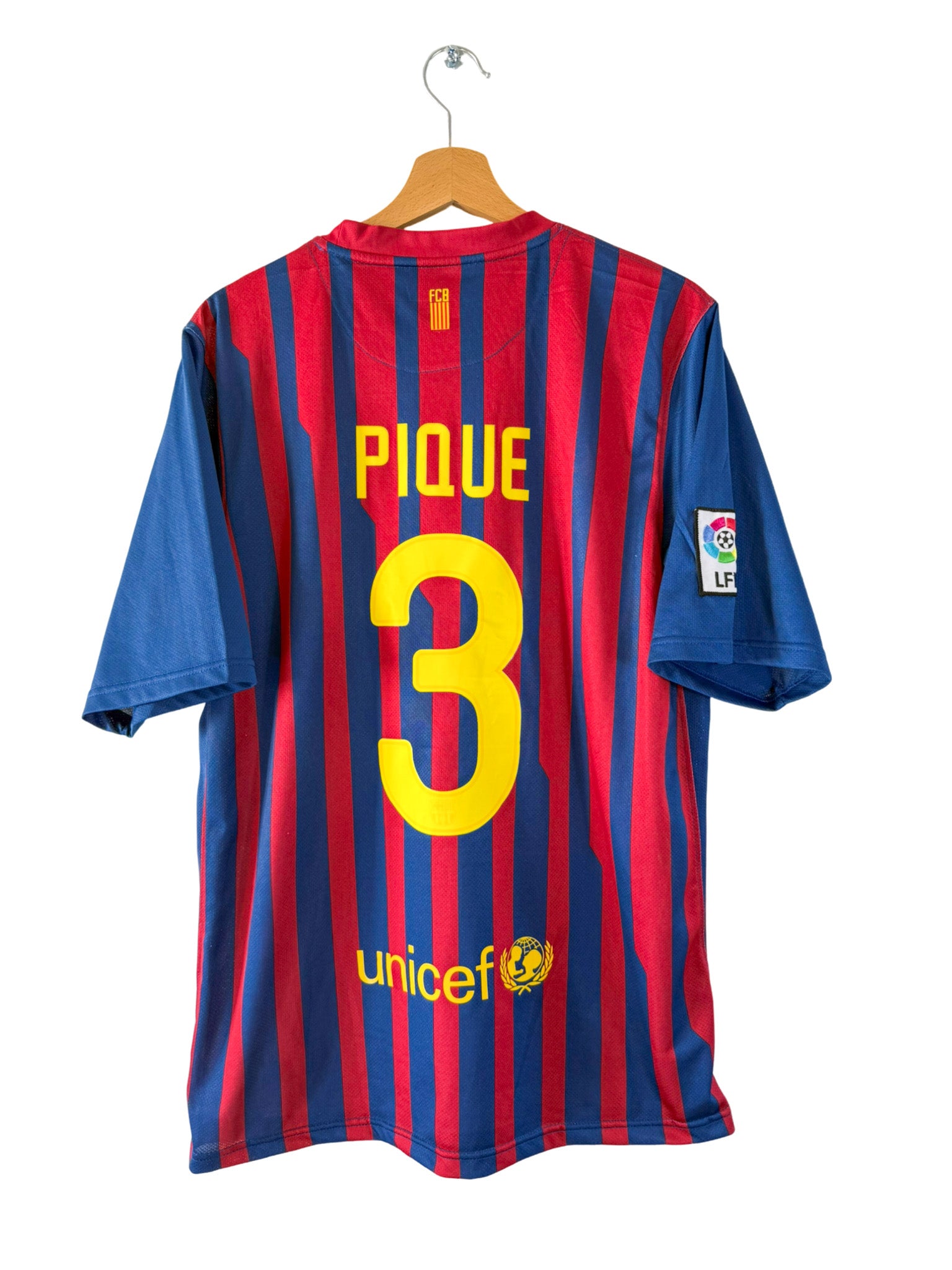 2011/2012 - Maillot FC Barcelone domicile [#3 Pique] - XL