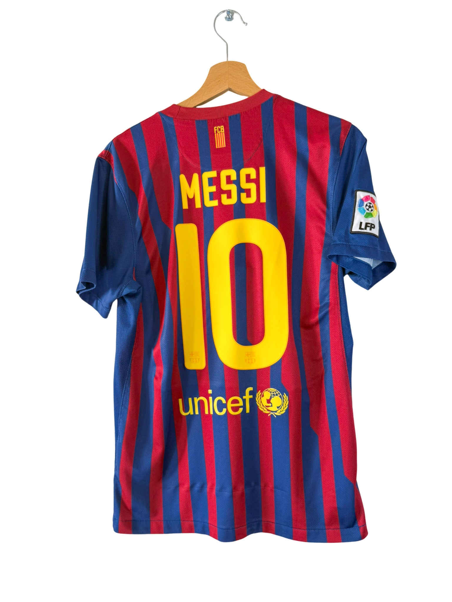 2011/2012 - FC Barcelona Home Shirt [#10 Messi] Nike - S