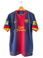 2012/2013 - Camiseta local del Barcelona [#2 Dani Alves] - M