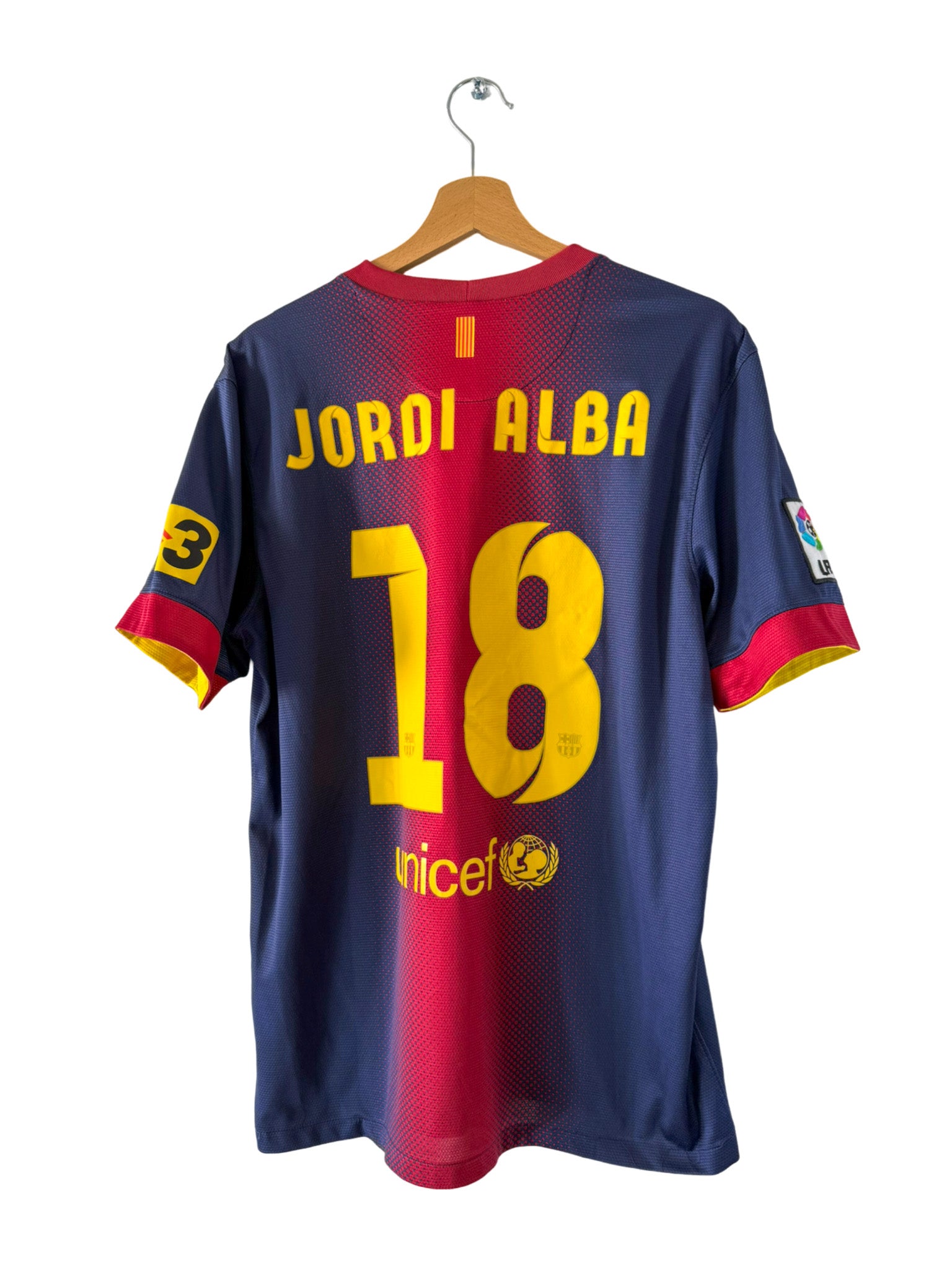 2012/2013 - Maillot Barcelone domicile [#18 Jordi Alba] - L