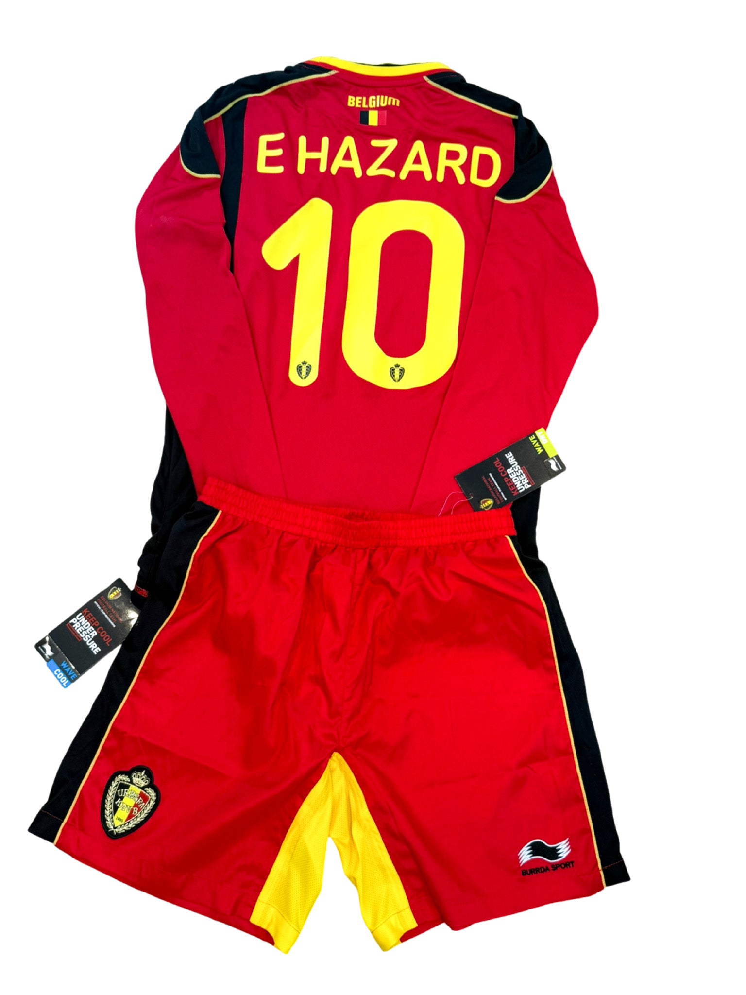 2012 - Maillot et Short Belgique domicile [#10 E. Hazard] - L