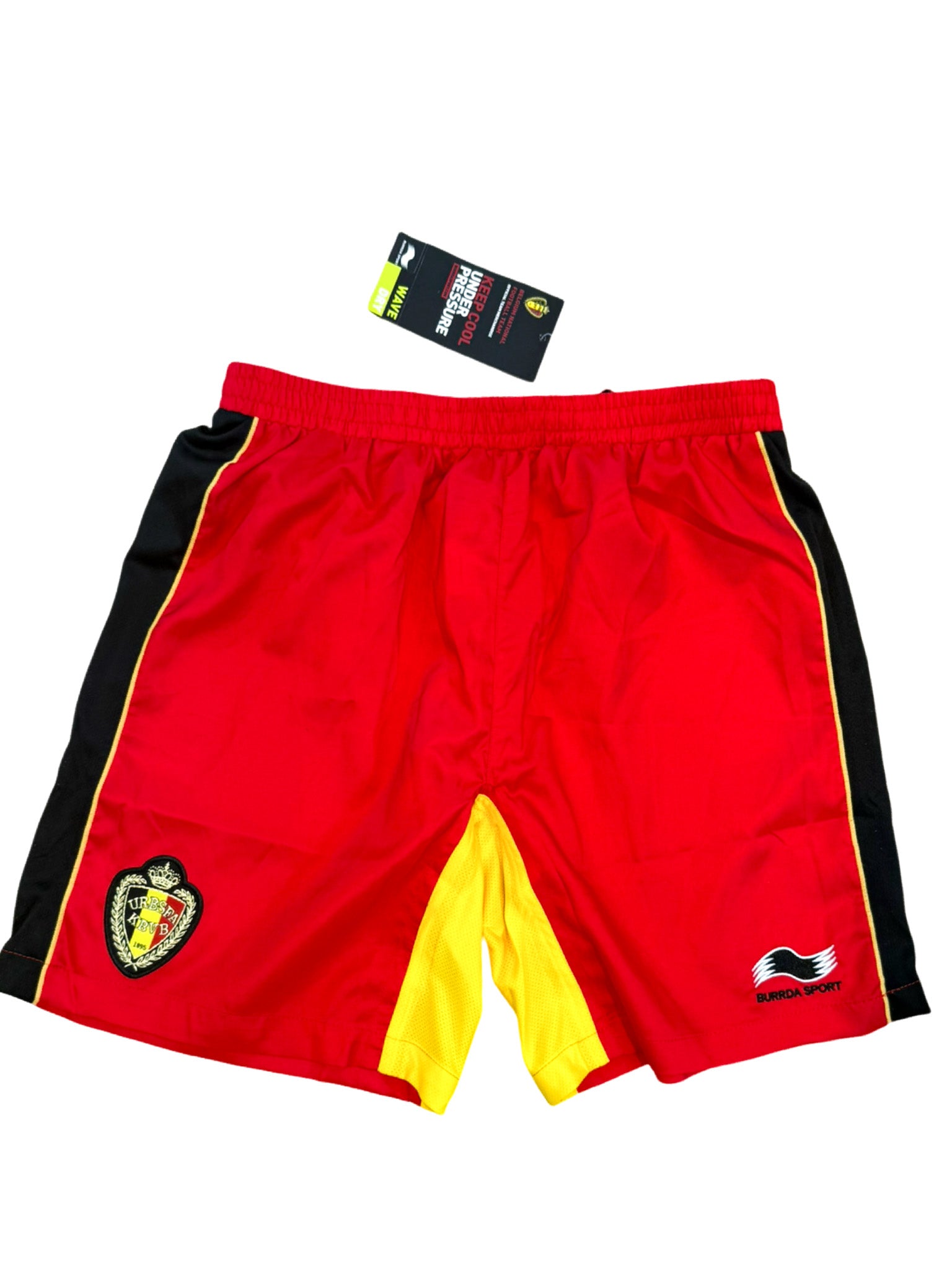 2012 - Camiseta y pantalón corto local de Bélgica [#10 E. Hazard] Burrda Sport - Talla L