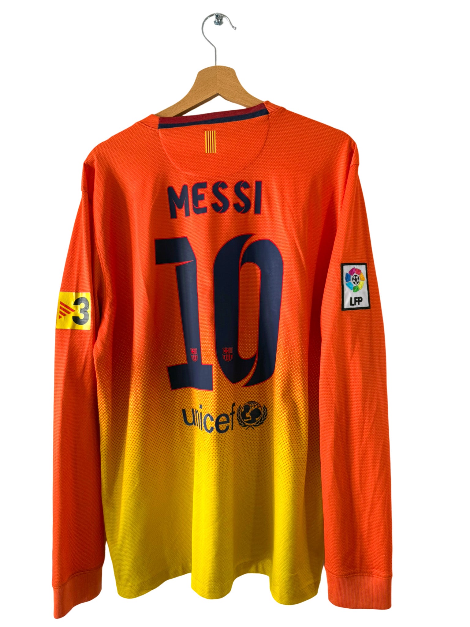 2012/2013 - Maillot Barcelone extérieur [#10 Messi] *Manches Longues* - L