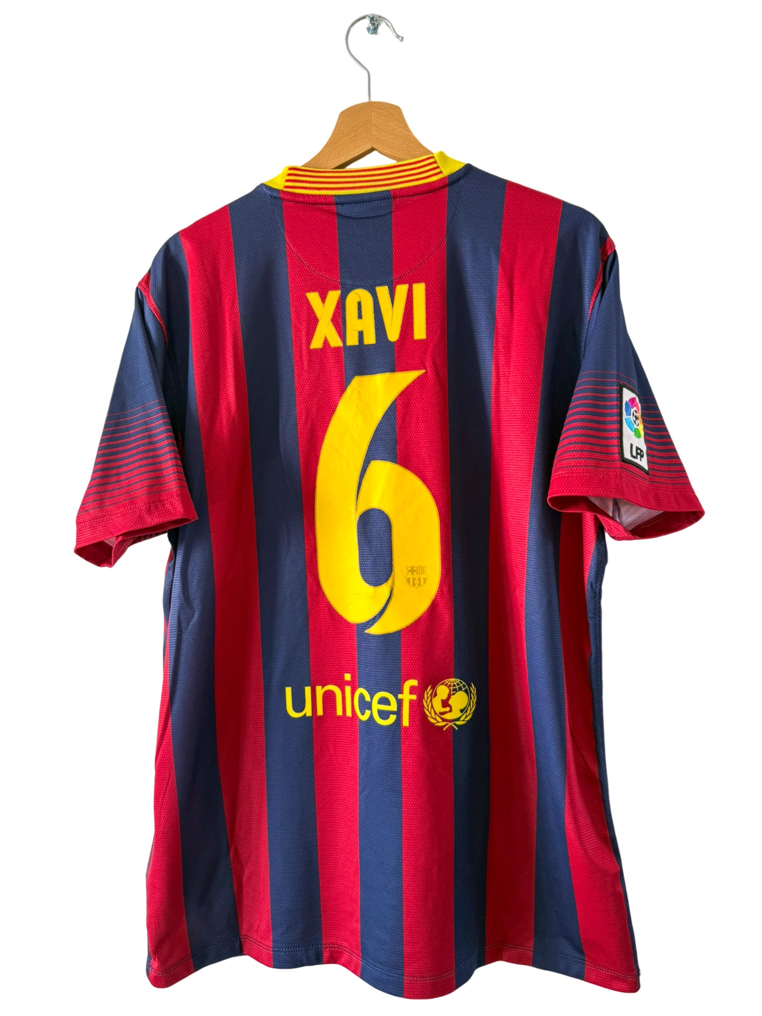 2013/2014 - Maillot Barcelone domicile [#6 Xavi] - S