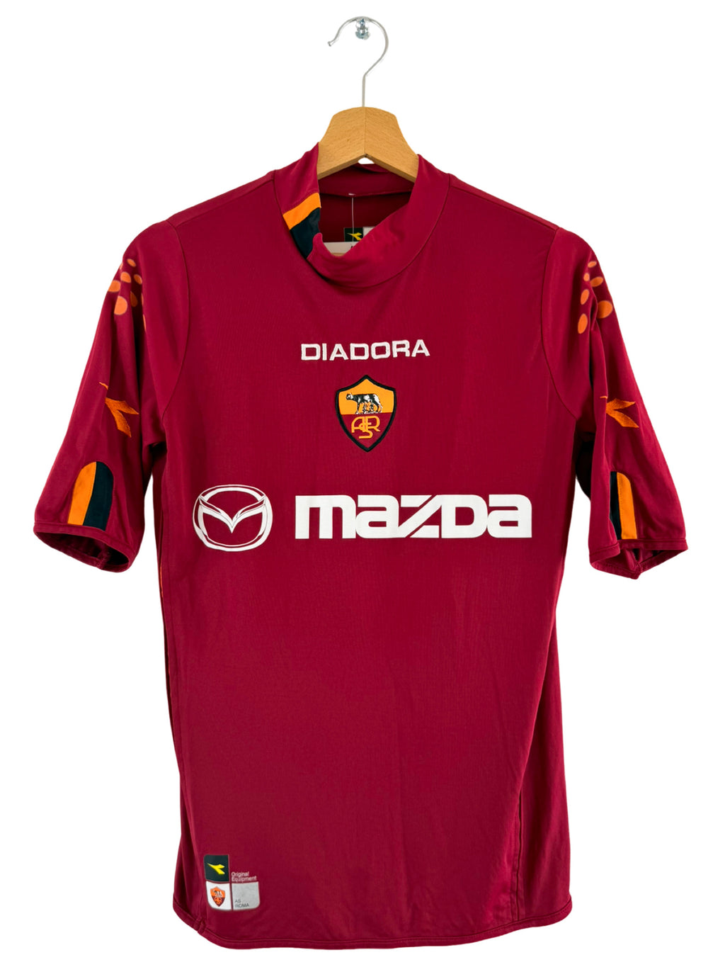 2003/2004 - AS Roma home shirt [#10 Totti] - M