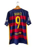 2015/2016 - Maillot FC Barcelone domicile [#9 Suarez] - M