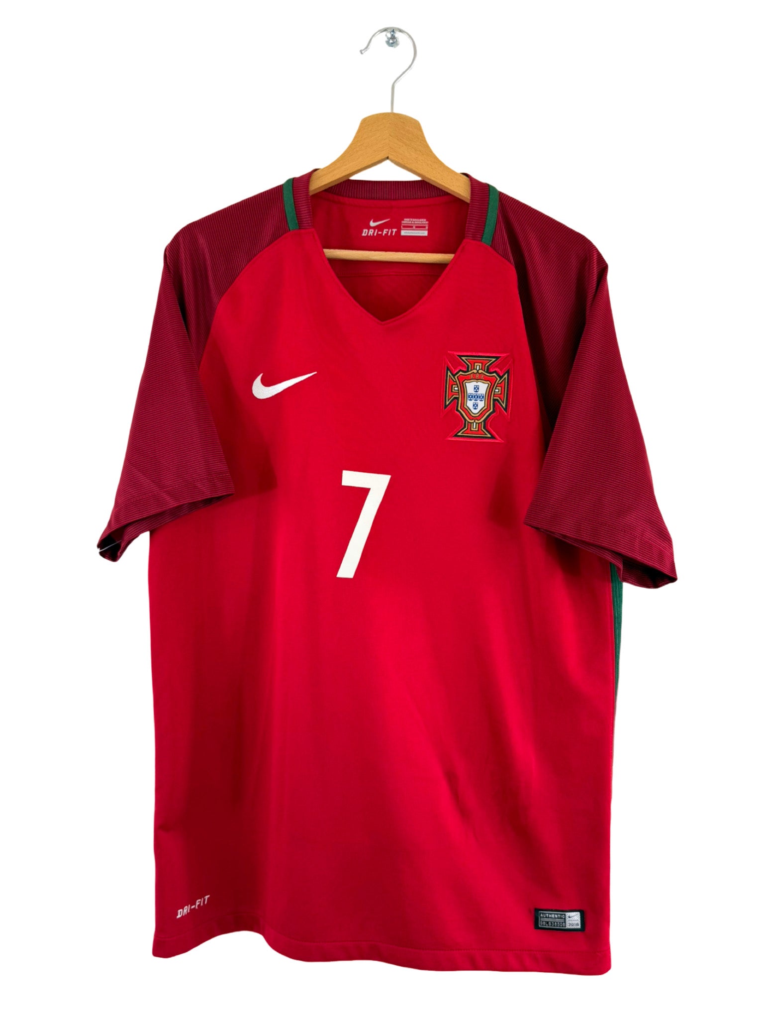 2016 - Maillot Portugal domicile [#7 Ronaldo] - L