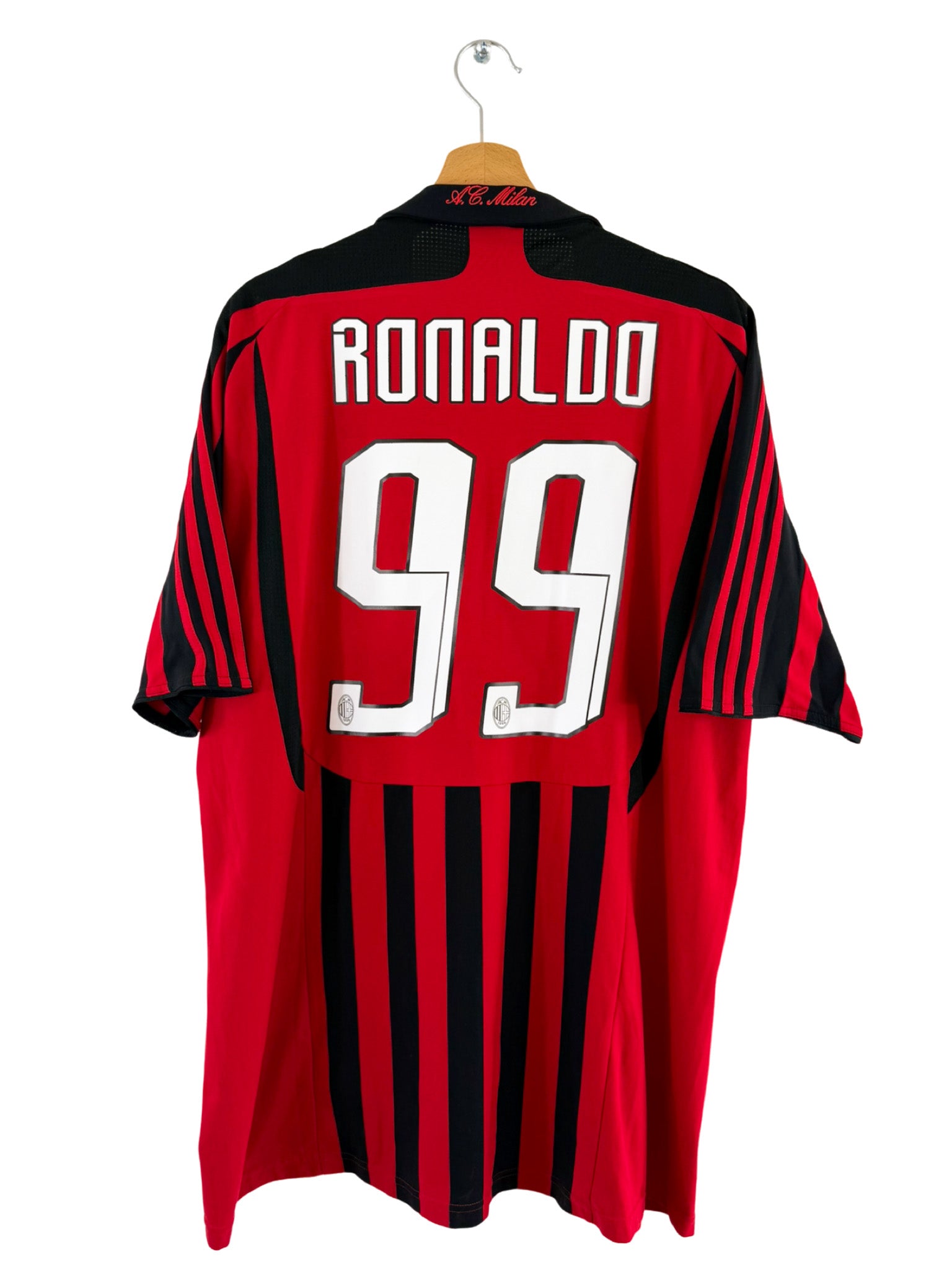 2007/2008 - Maillot AC Milan domicile [#99 Ronaldo] - XL