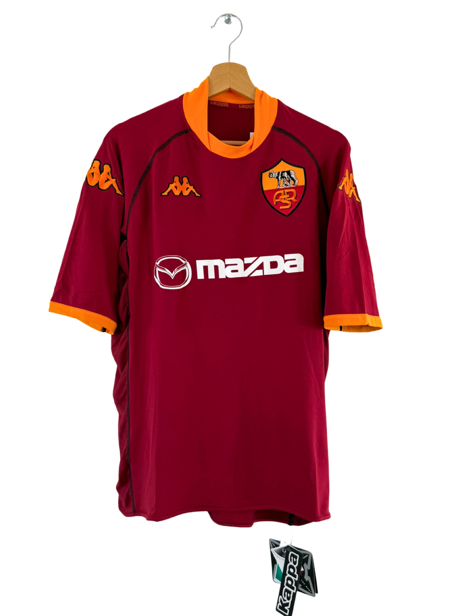 2002/2003 - Maillot AS Roma domicile [#9 Montella] *Neuf* - 2XL