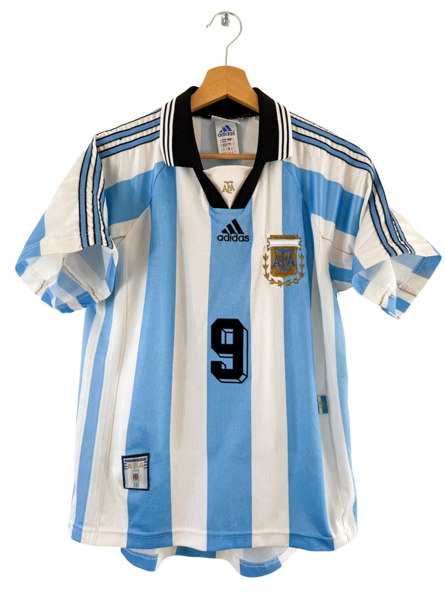 1998/1999 – Maillot Argentine domicile [#9 Batistuta] - S