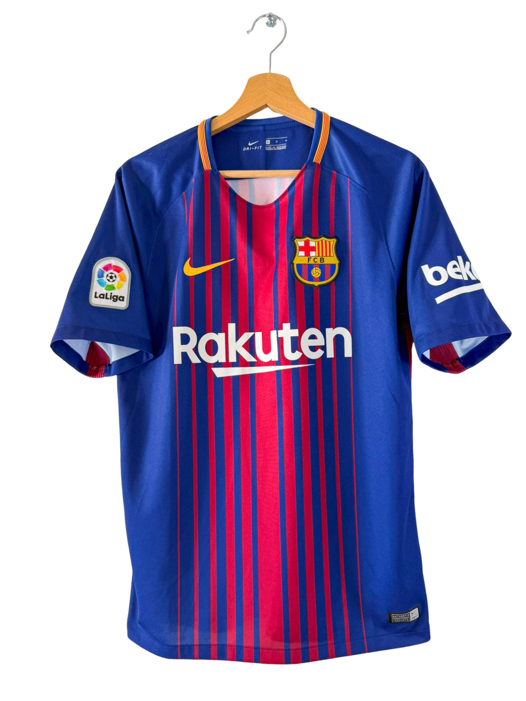 2017/2018 - FC Barcelona Home Shirt [#9 Suárez] - XL