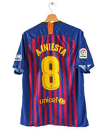 2018/2019 - Maillot Barcelone domicile [#8 A. Iniesta] - L