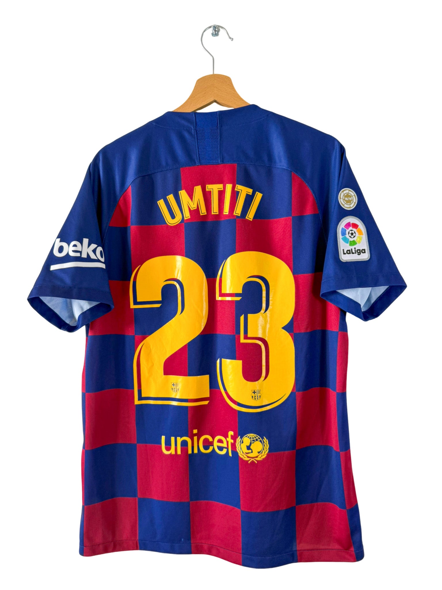 2019/2020 - Maillot FC Barcelone domicile [#23 Umtiti] - L