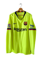 Camiseta visitante del FC Barcelona 2018/2019 [#10 Messi] *Manga larga* - XL