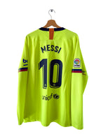 Camiseta visitante del FC Barcelona 2018/2019 [#10 Messi] *Manga larga* - XL