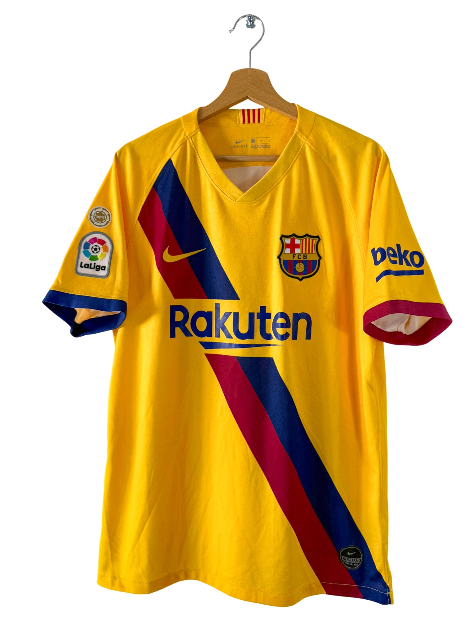 2019/2020 - FC Barcelona Away Shirt [#10 Messi] - M – Vista