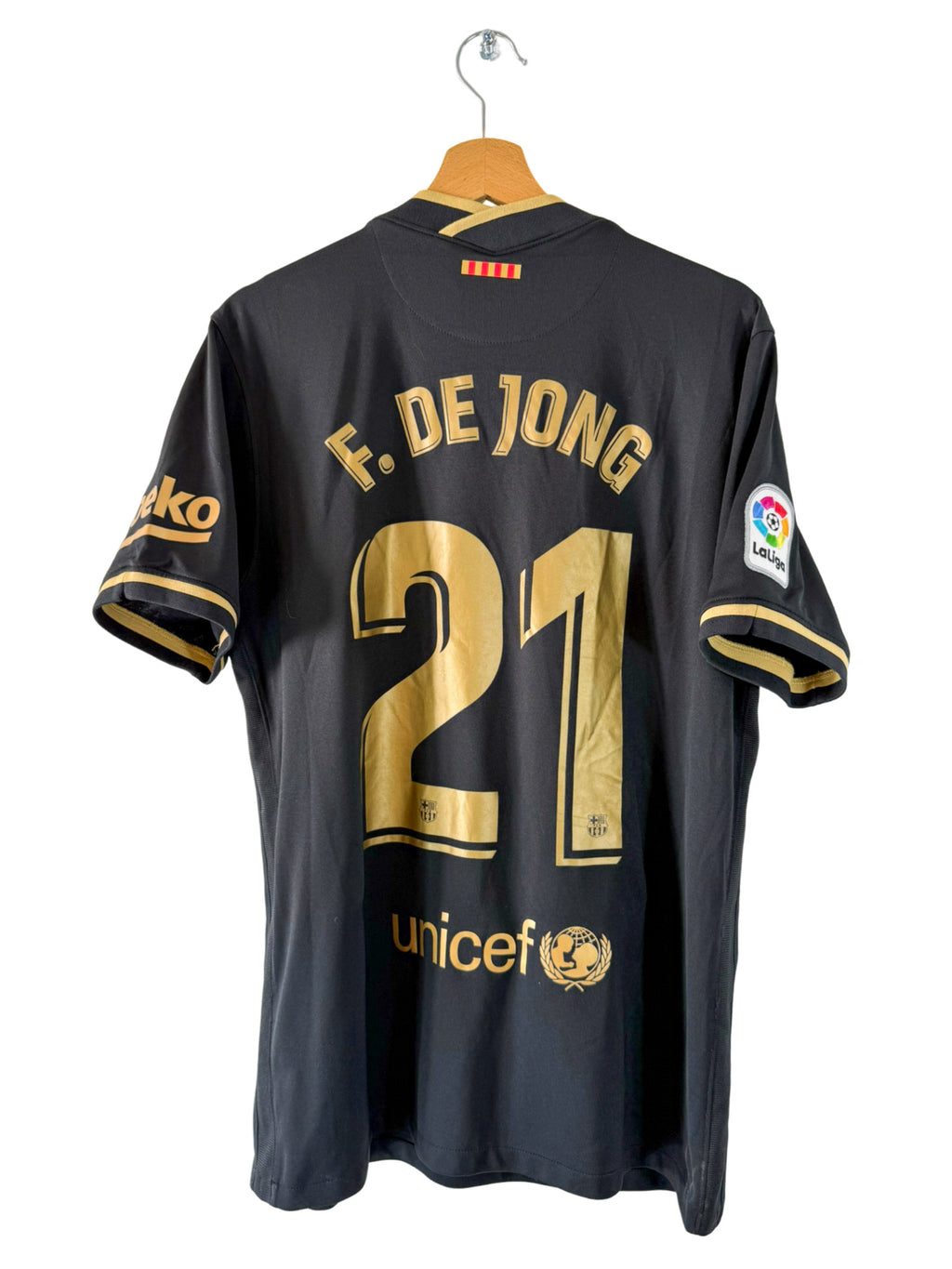 2020/2021 - Maillot Barcelone extérieur [#21 F. De Jong] - L