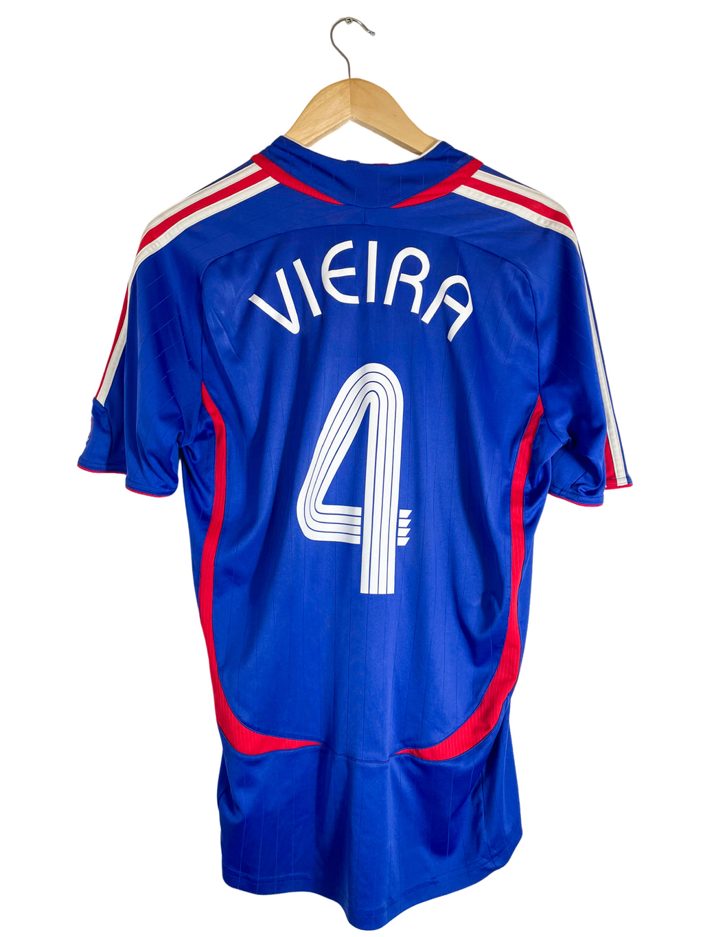 2006 – Maillot Équipe de France domicile [#4 Vieira] – S