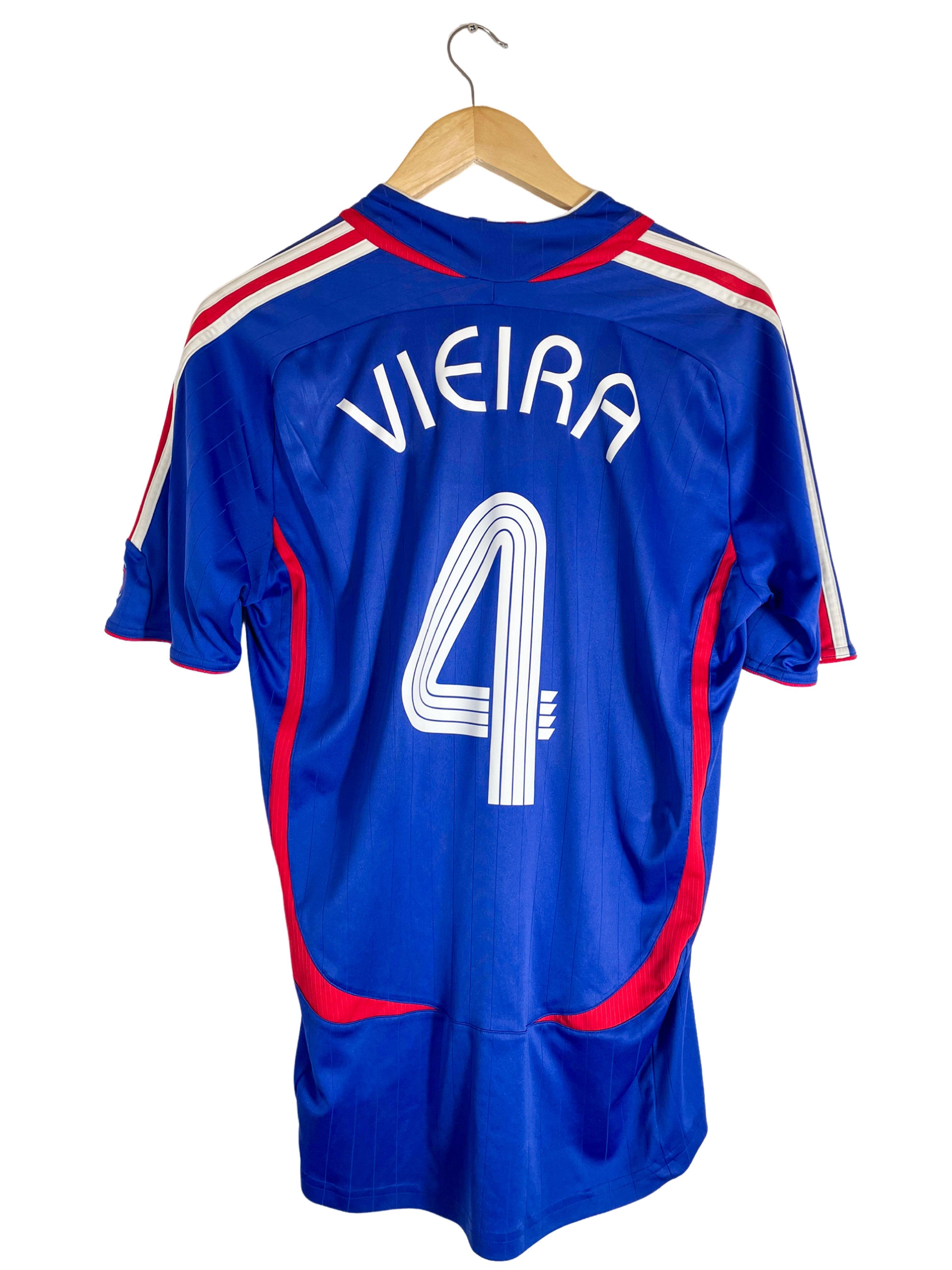 2006 – Maillot Équipe de France domicile [#4 Vieira] – S