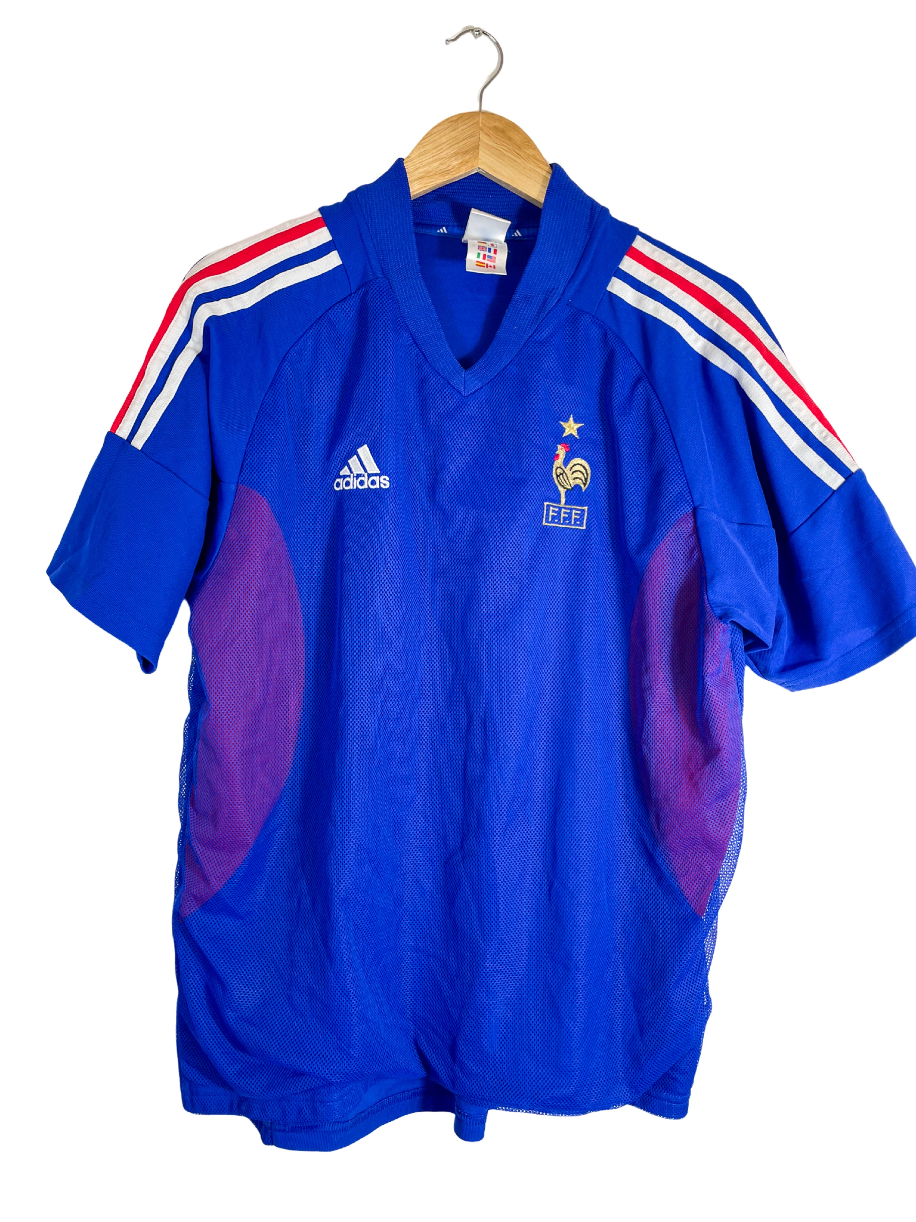 2002 – Maillot Équipe de France domicile – L