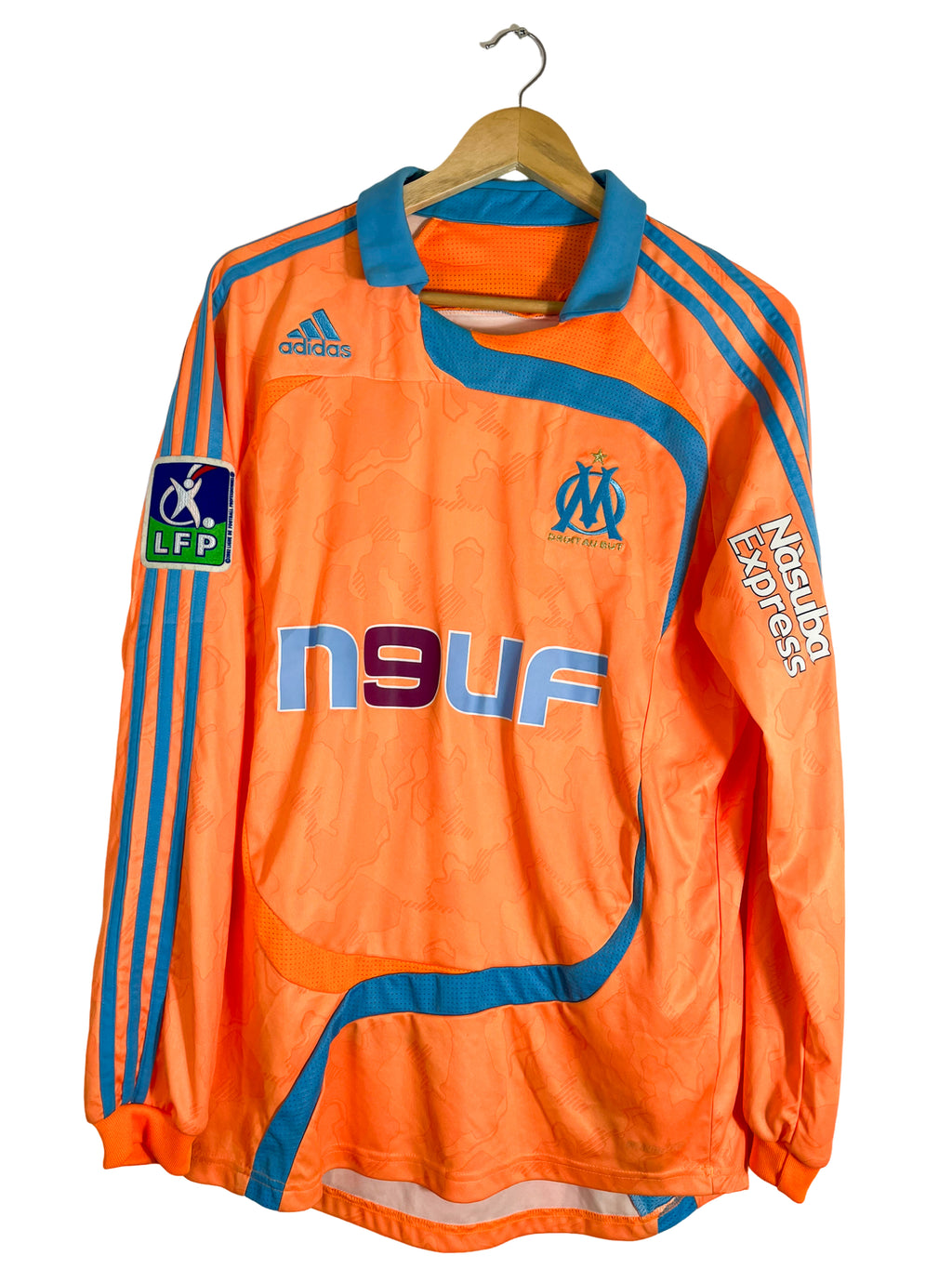 2007/2008 – Maillot Olympique de Marseille gardien *manches longues* [#1 Carrasso] – M
