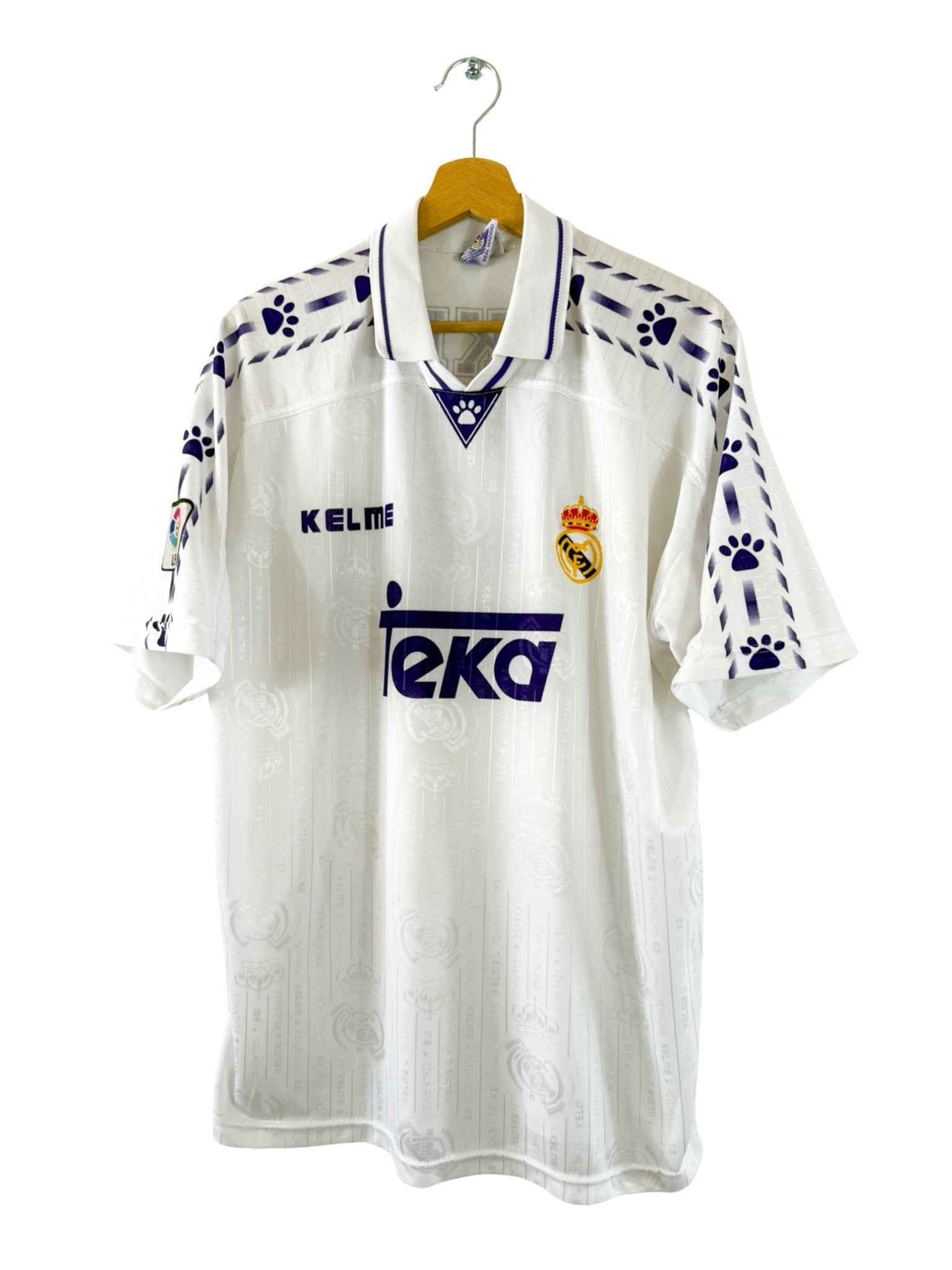 1996/1997 - Maillot Real Madrid domicile [#9 Suker] - XL