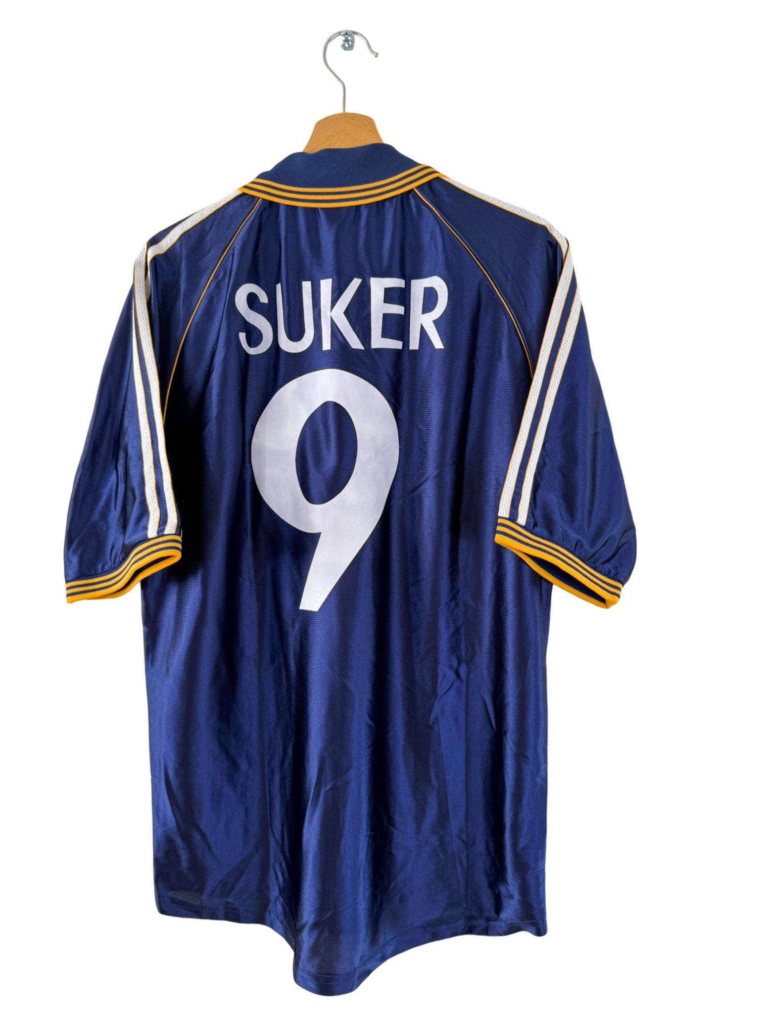 1998/1999 - Real Madrid third jersey [#9 Suker] - M – Vista