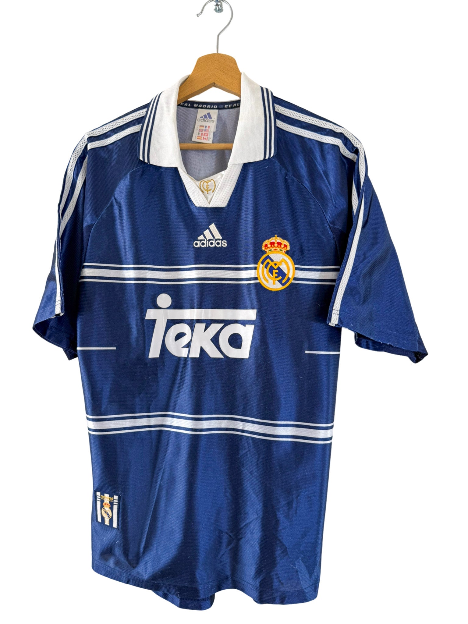 1998/1999 - Maillot Real Madrid extérieur -  M