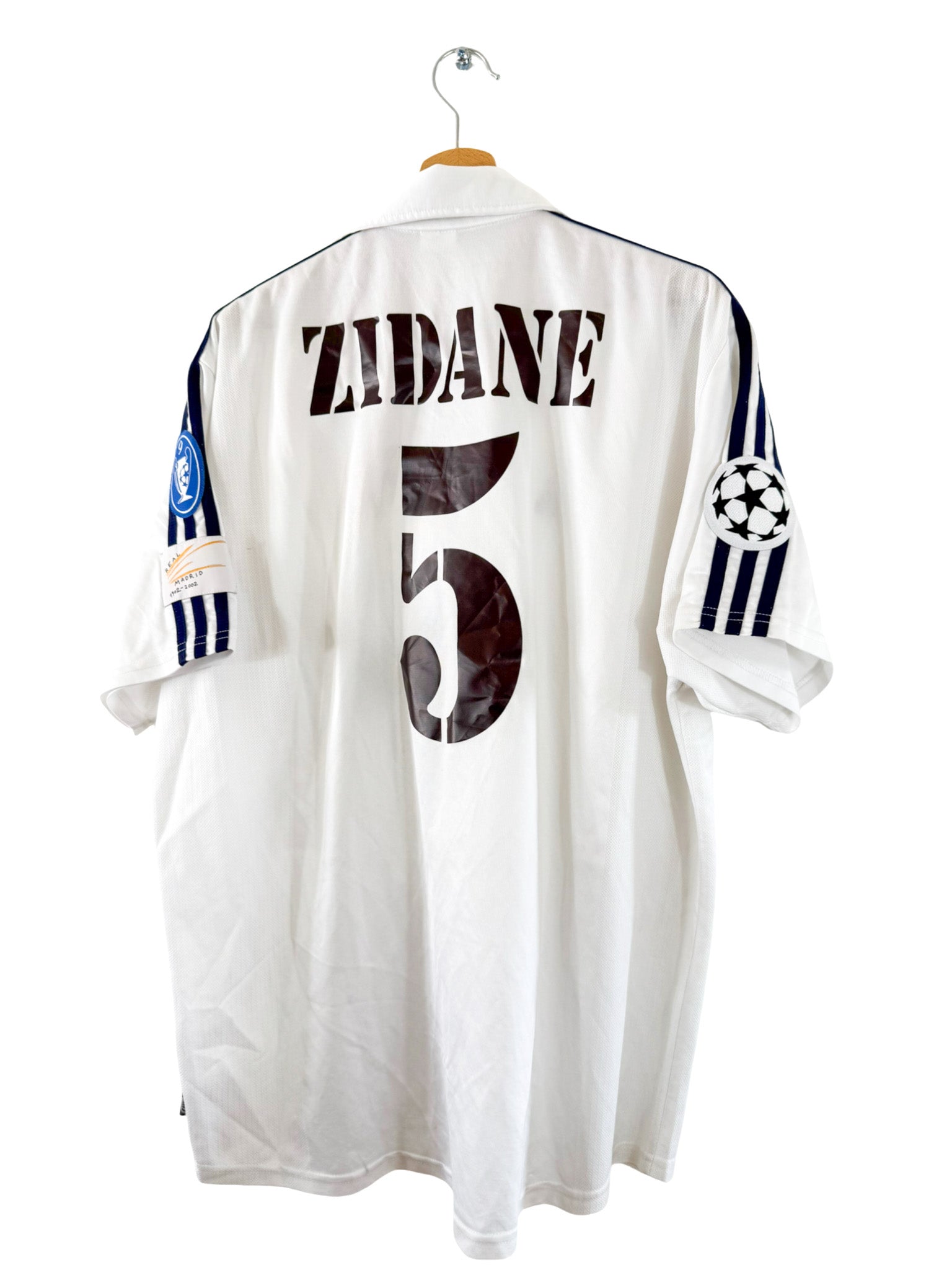 2002/2003 - Real Madrid Home Adidas Shirt [Zidane #5] - XL