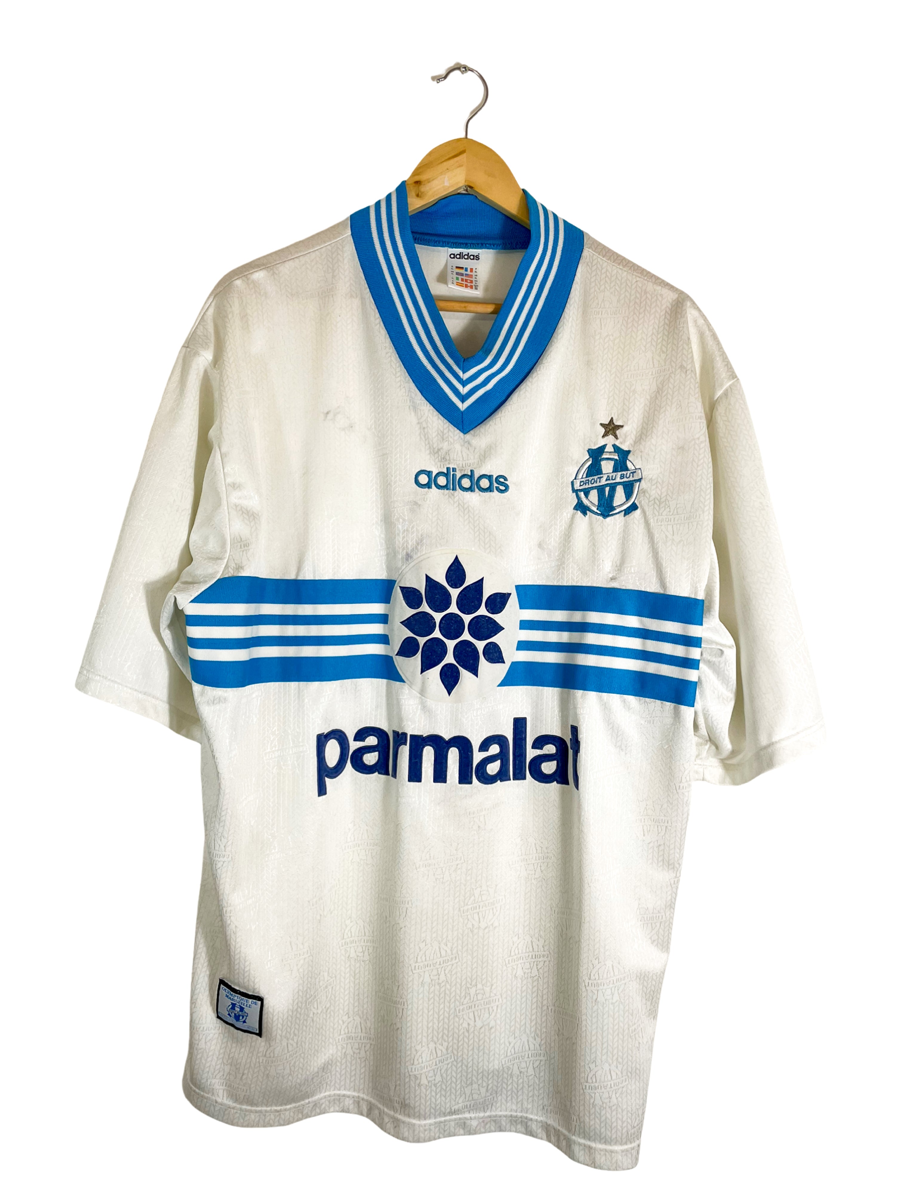 1996/1997 – Maillot Olympique de Marseille domicile – XL