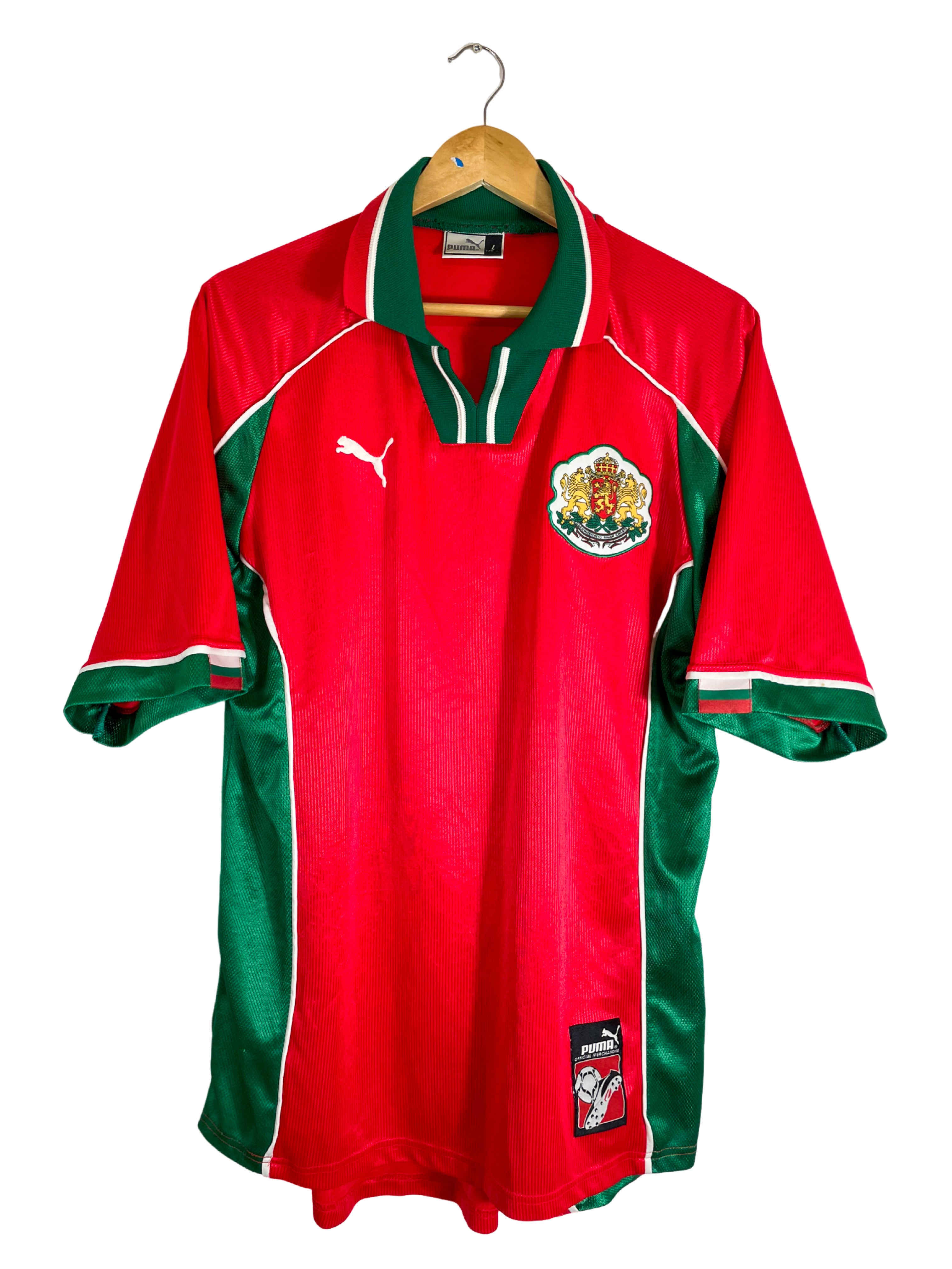 1998 – Maillot Bulgarie domicile – L