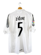 2005/2006 - Real Madrid home shirt [#5 Zidane] - M