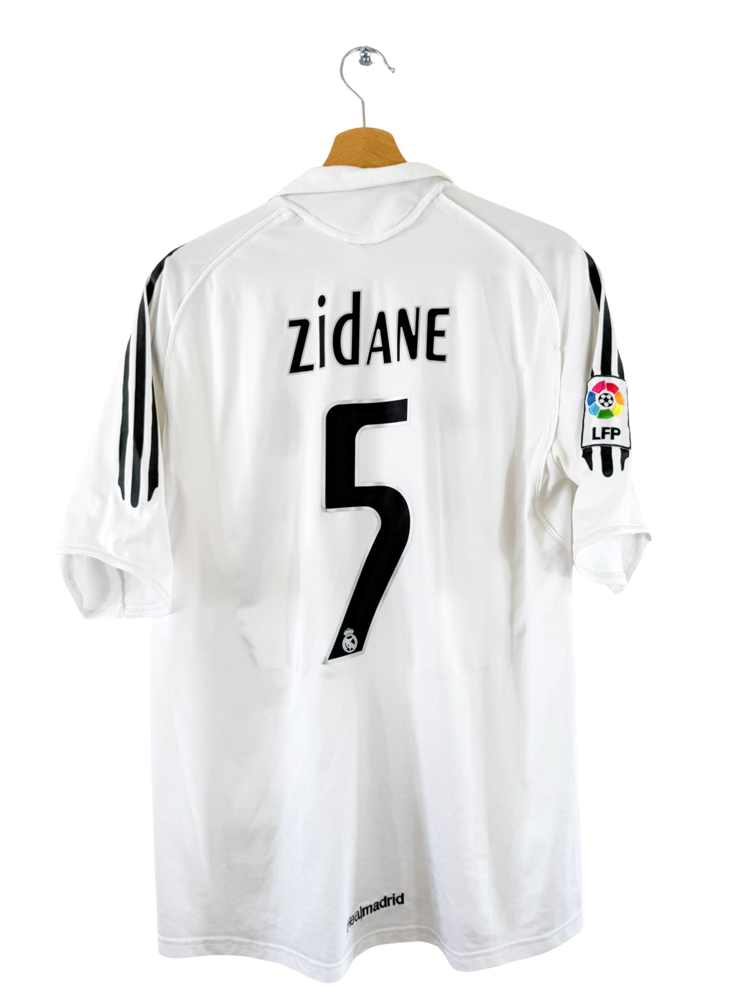2005/2006 - Real Madrid Home Shirt [#5 Zidane] Adidas - M