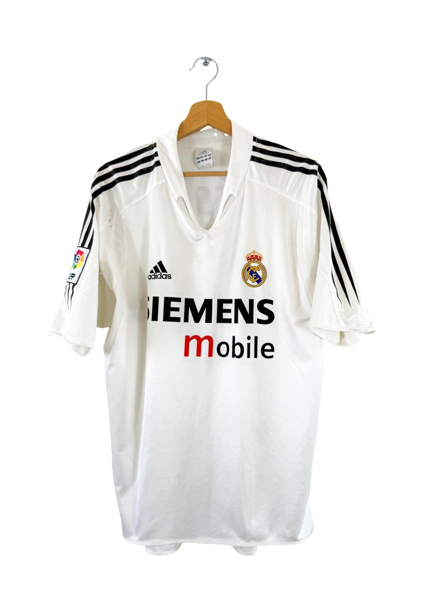 2004/2005 - Real Madrid Home Shirt [#5 Zidane] Adidas - M