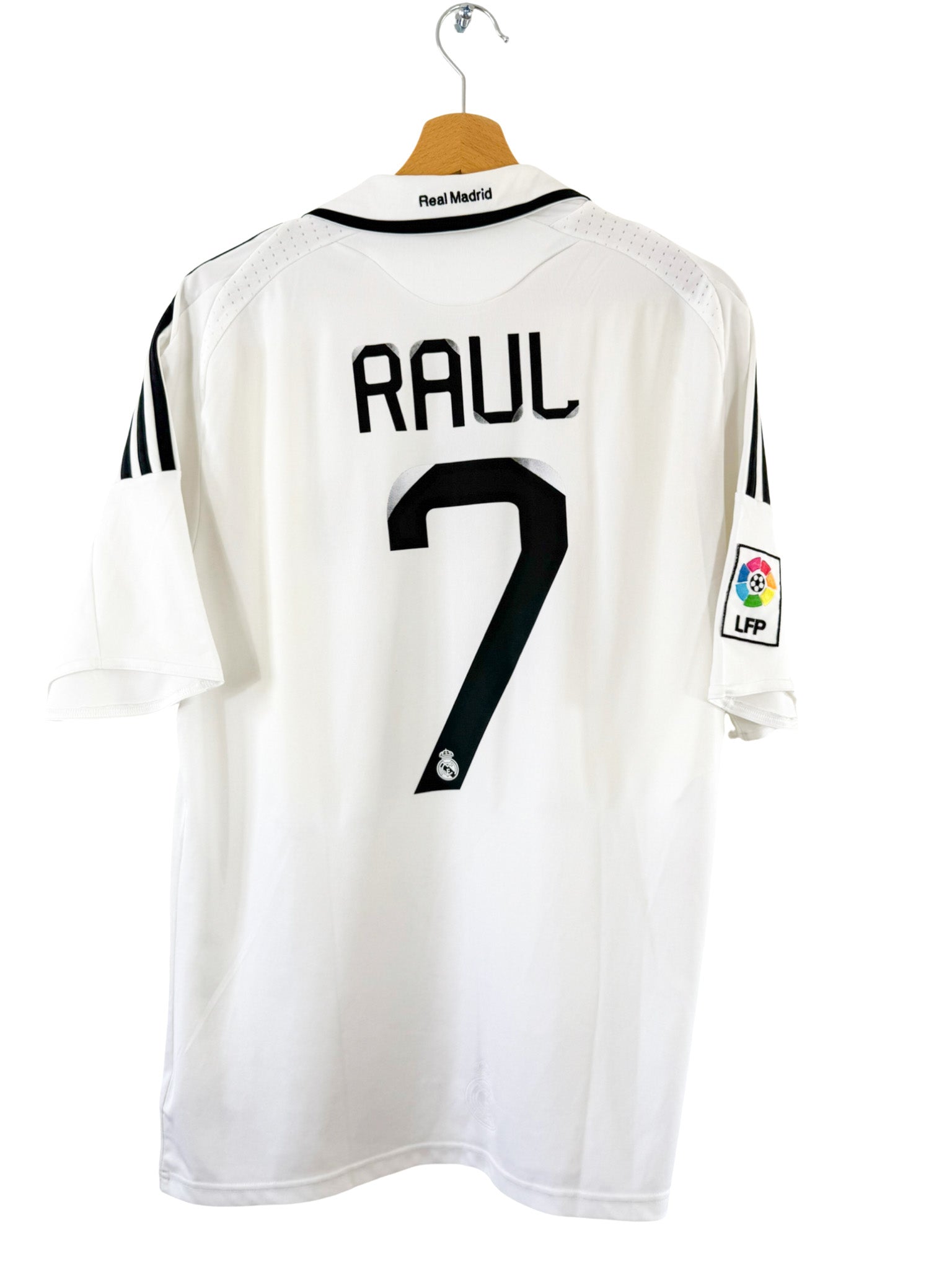 2008/2009 - Real Madrid Home Adidas Shirt [Raúl #7] - L