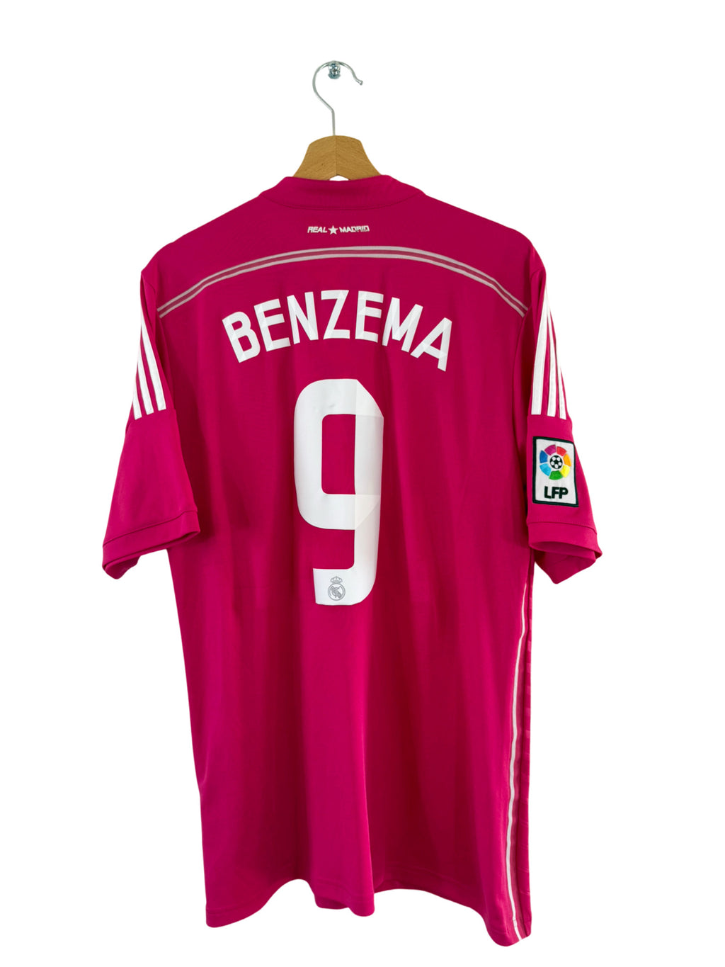 2014/2015 - Real Madrid Away Shirt [#9 Benzema] - L
