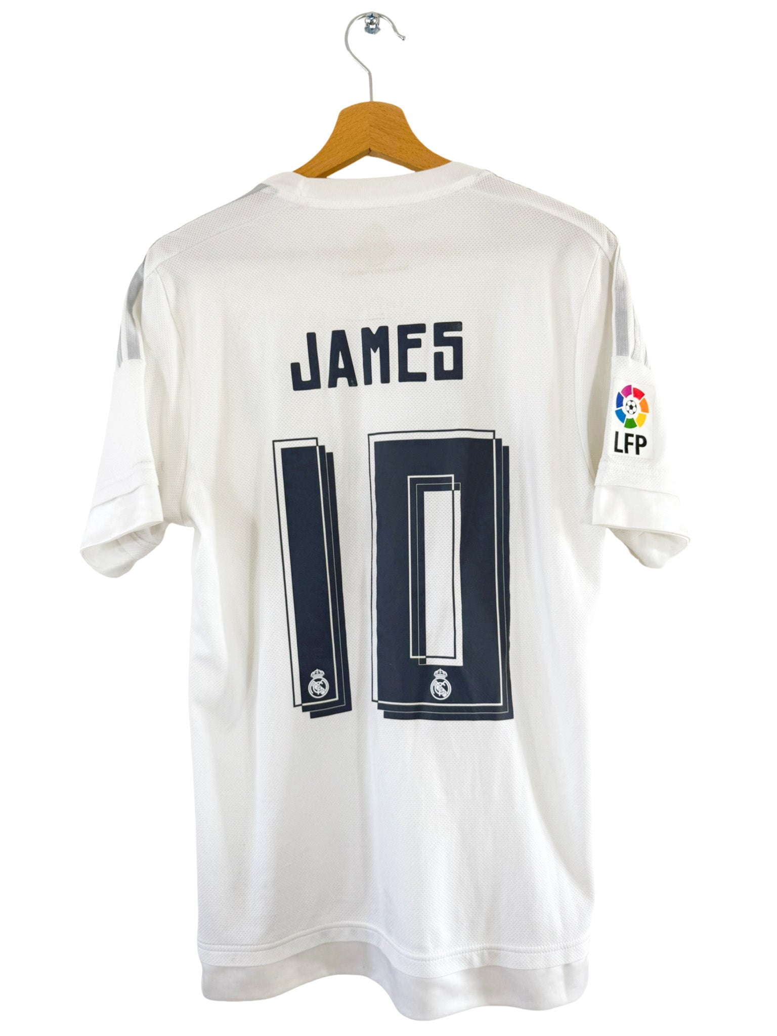 2015/2016 - Real Madrid Home Shirt [James #10] - *PRO Version* - Adidas - S