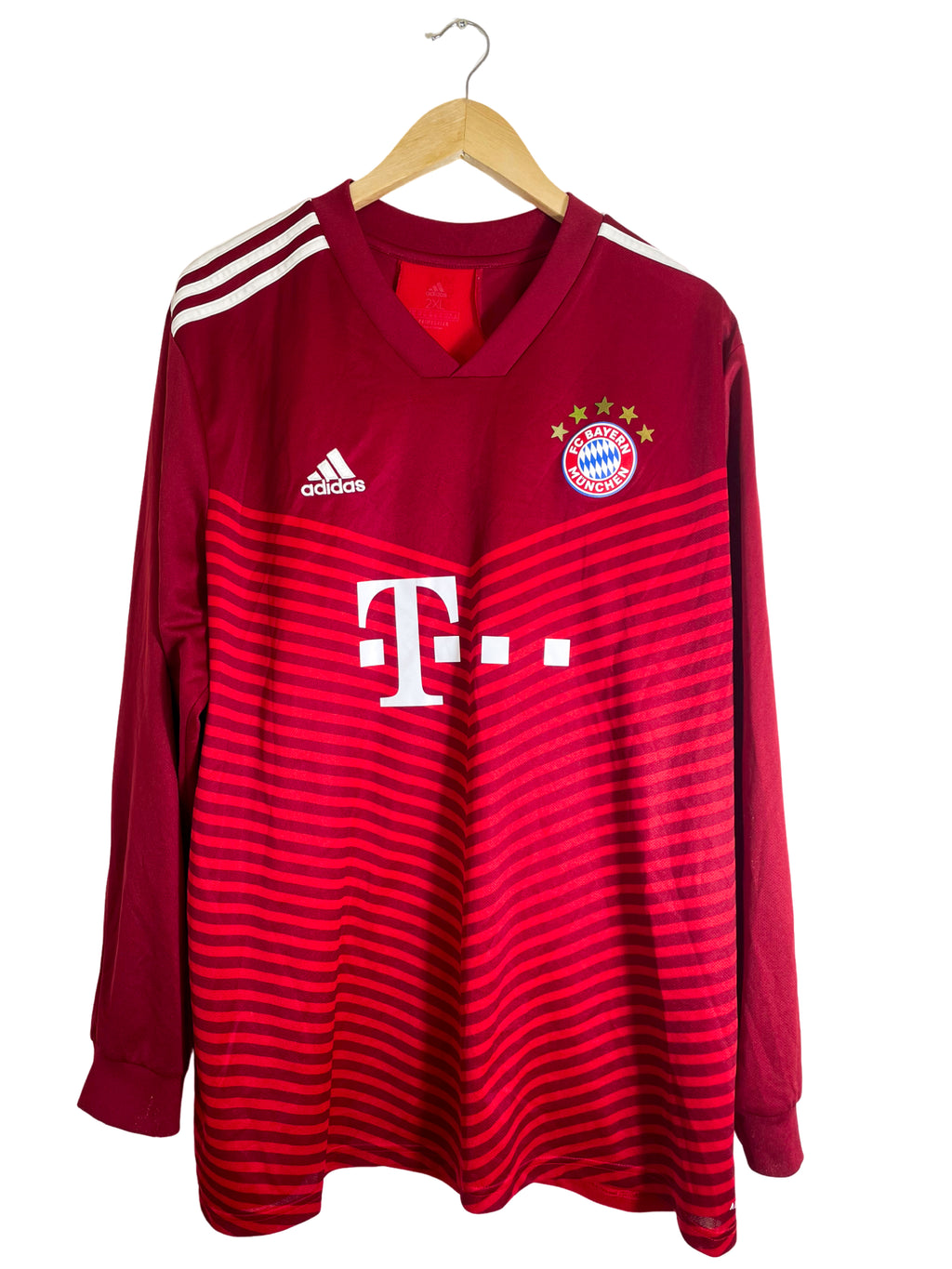 2021/2022 – Maillot Bayern Munich domicile [#9 LEWANDOWSKI] Manches longues - XL