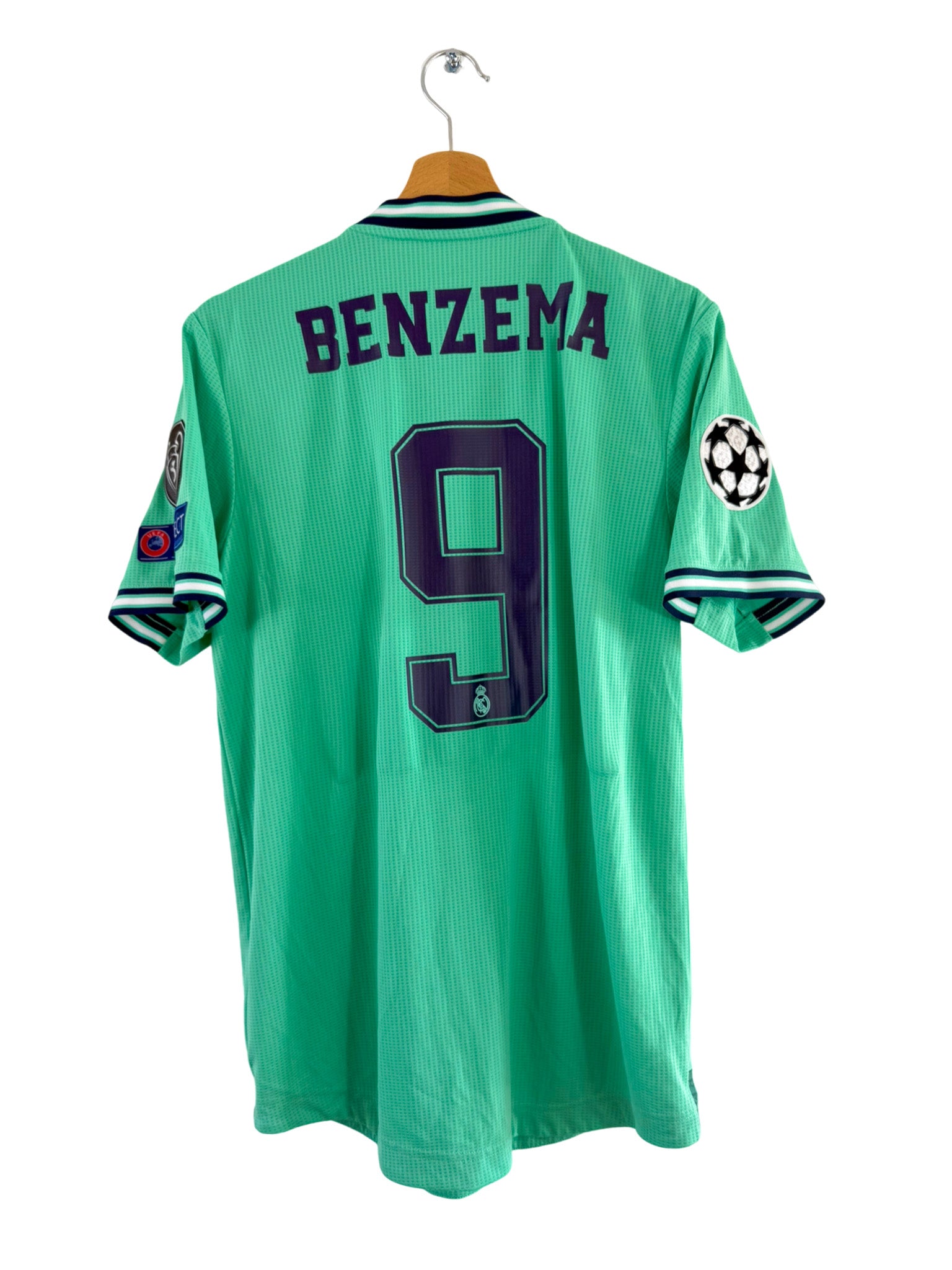 2019/2020 - Camiseta Adidas Tercera del Real Madrid [Benzema #9] - Versión PRO - Talla M