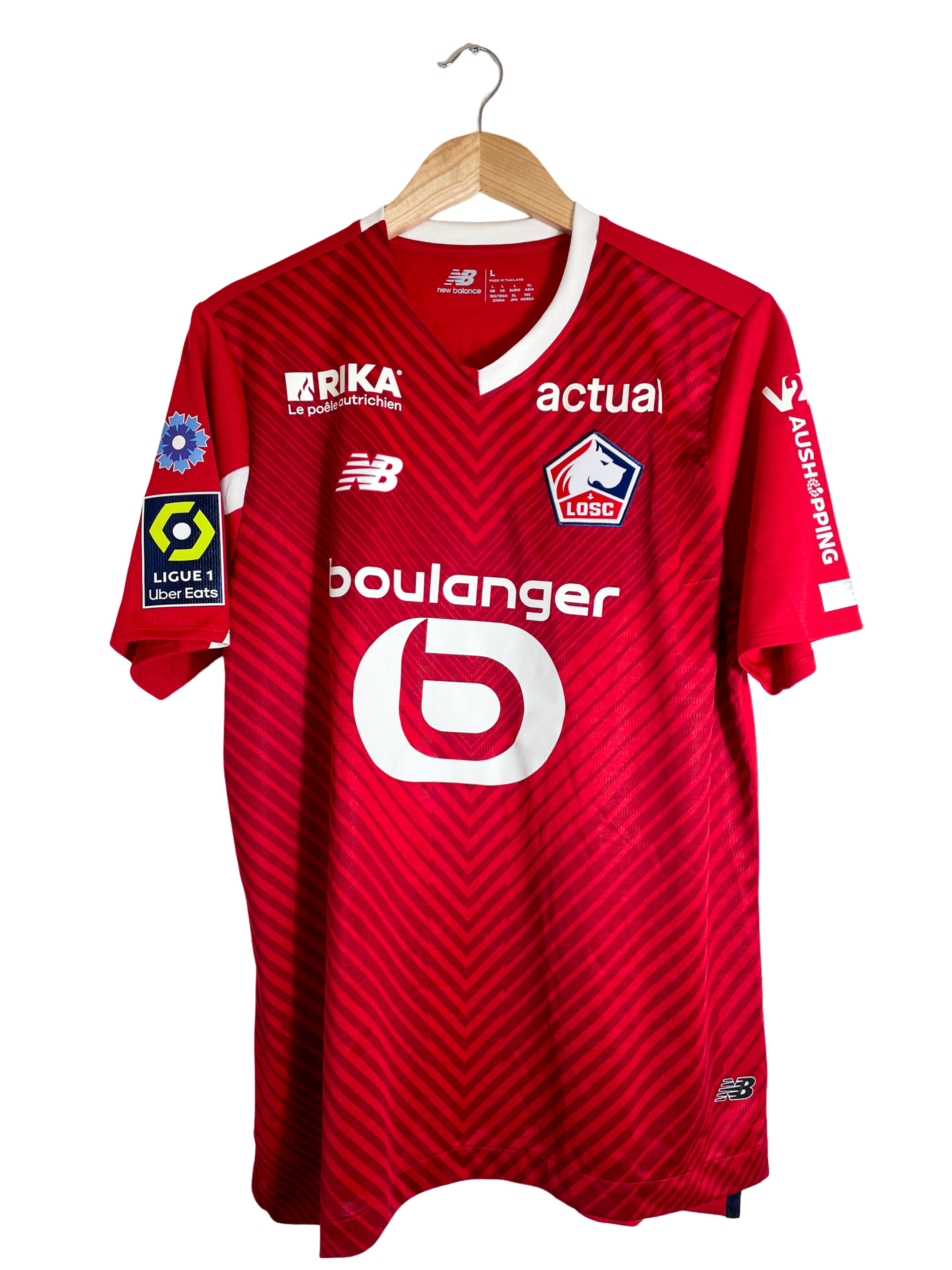 2023/2024 – Maillot LOSC Lille *porté* [#11 OUNAS] -  L