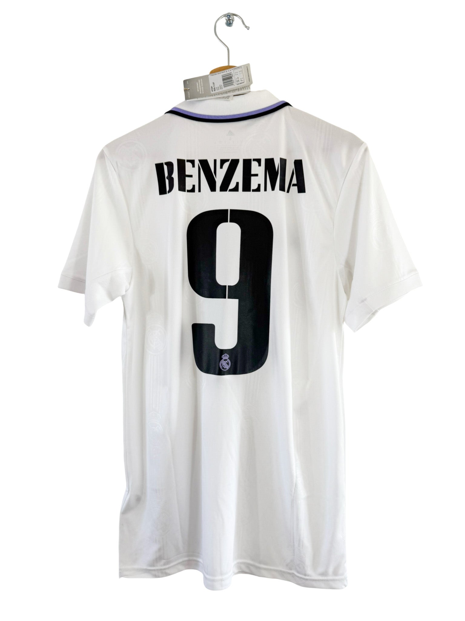 2022/2023 - Maillot Real Madrid domicile [Benzema #9] *Neuf avec étiquette* - S