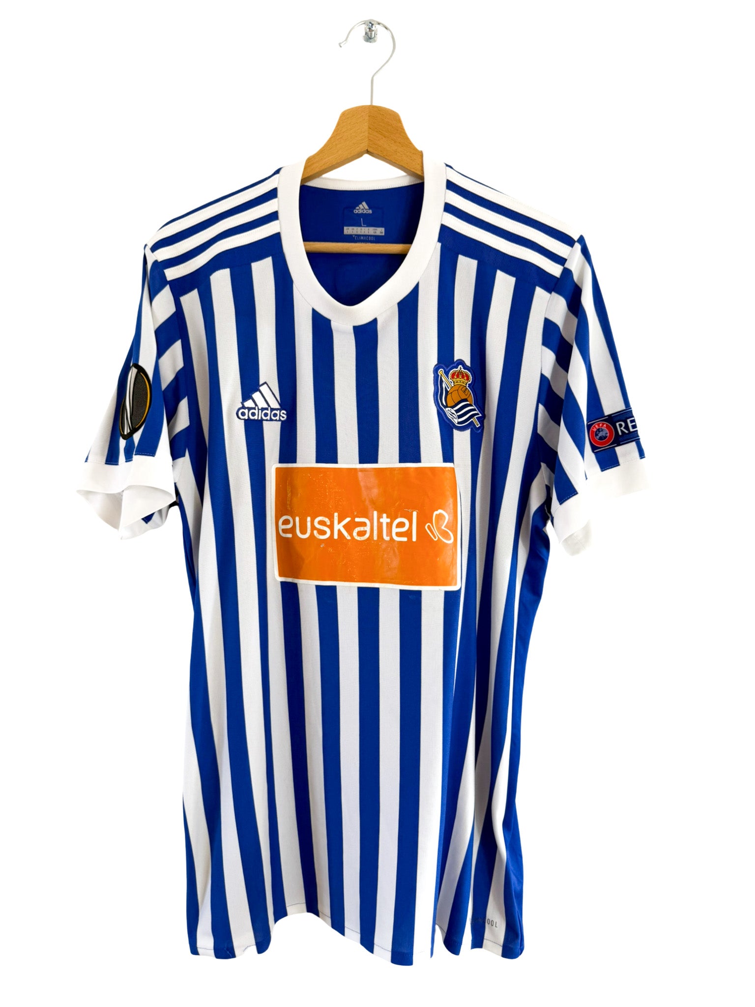 2017/2018 Real Sociedad home jersey [#4 Illarra] Adidas - L