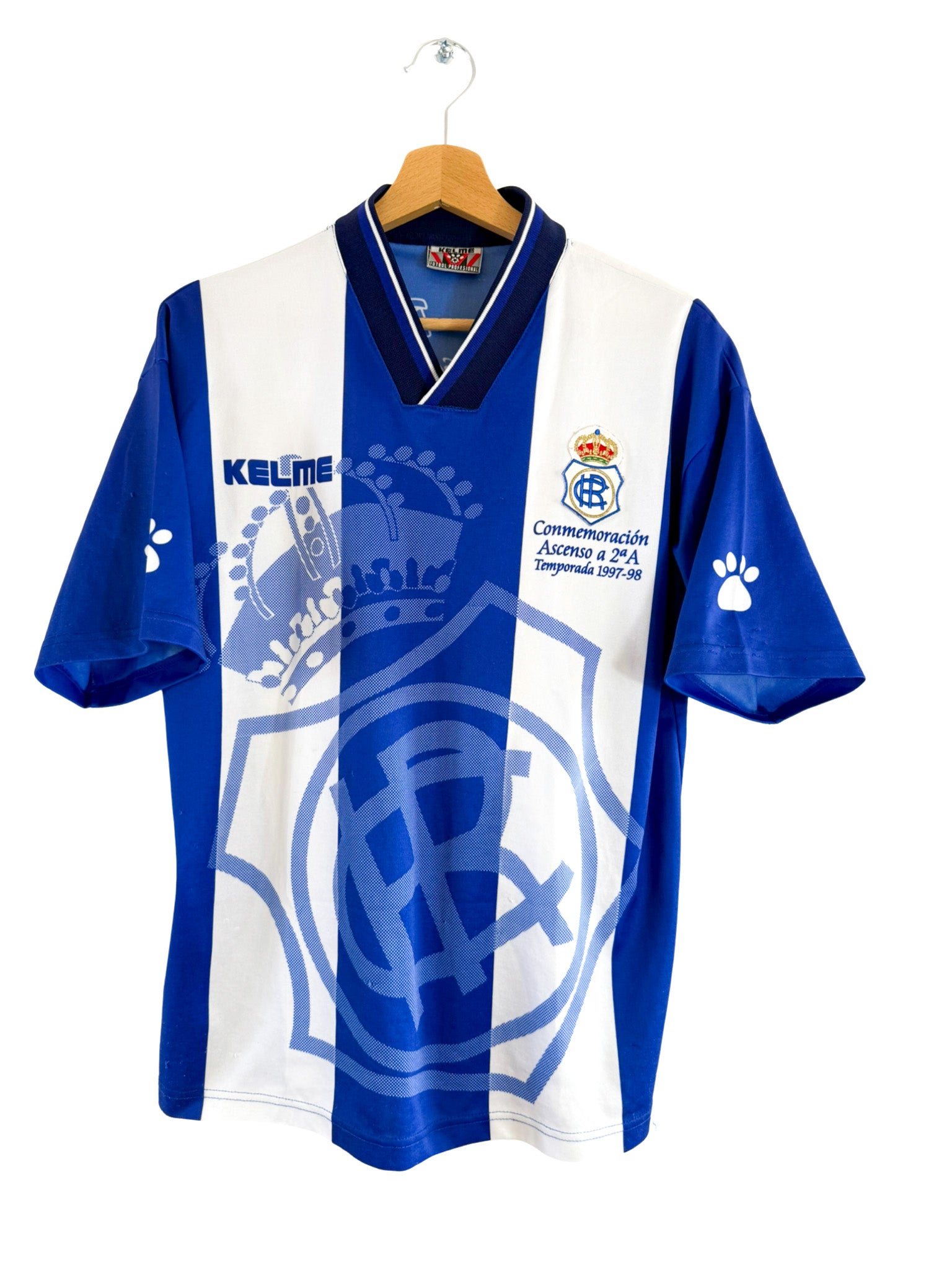 1997/1998 - Recreativo Huelva home jersey Kelme - S