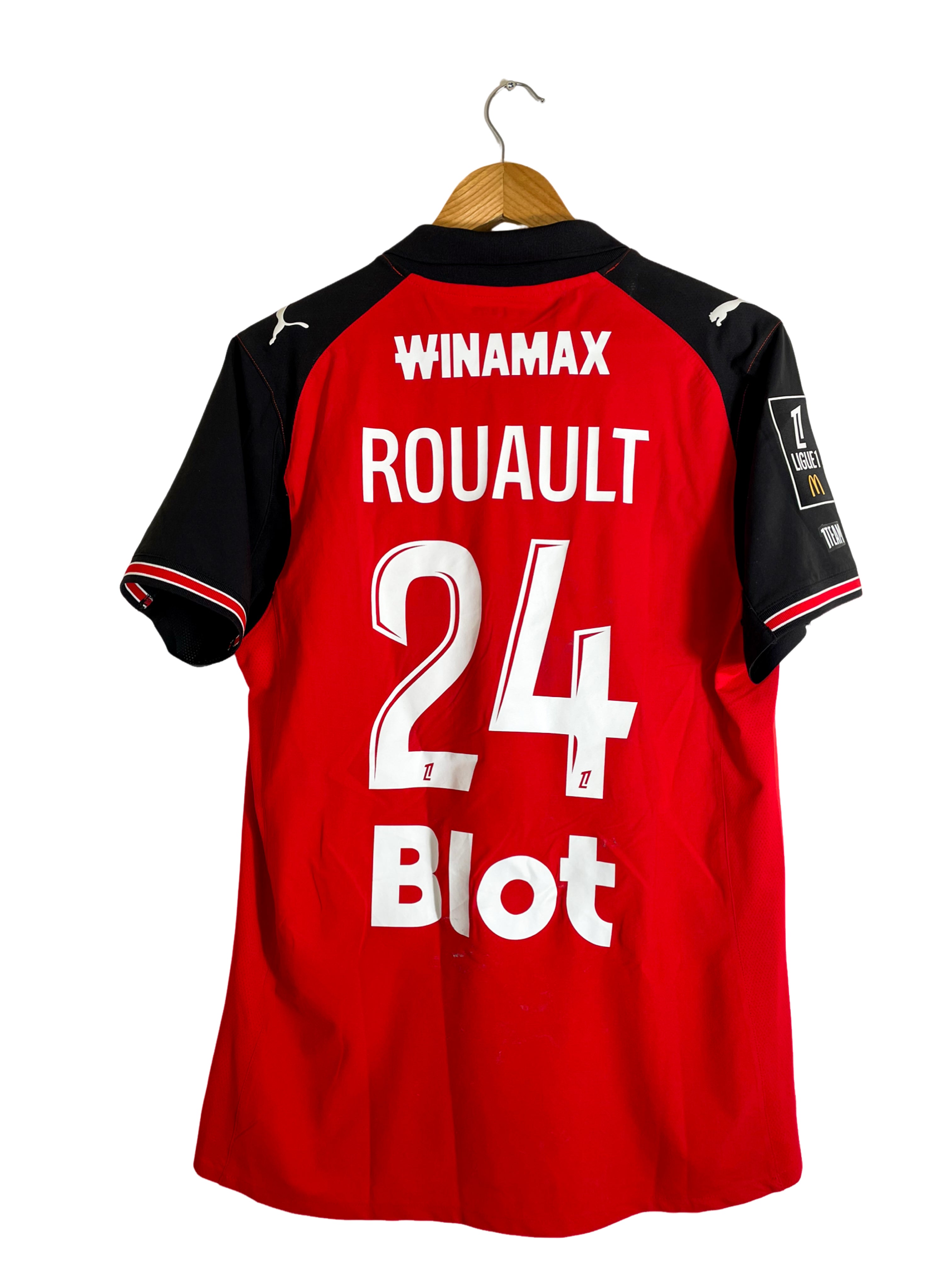 2025/2026 – Maillot Stade Rennais *porté* [24 ROUAULT] - M