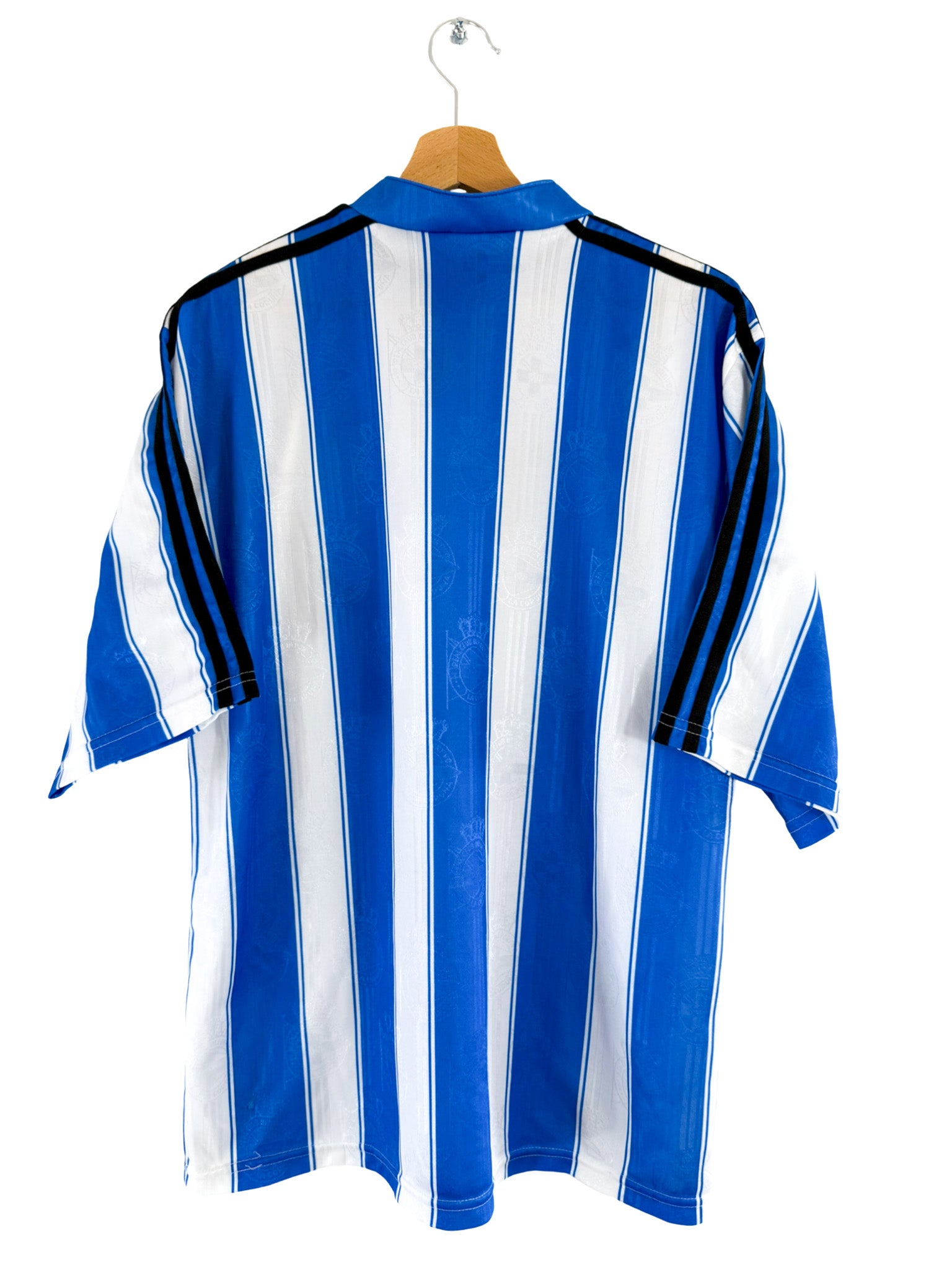 1996/1998 - Deportivo La Coruña Home Shirt Adidas - L